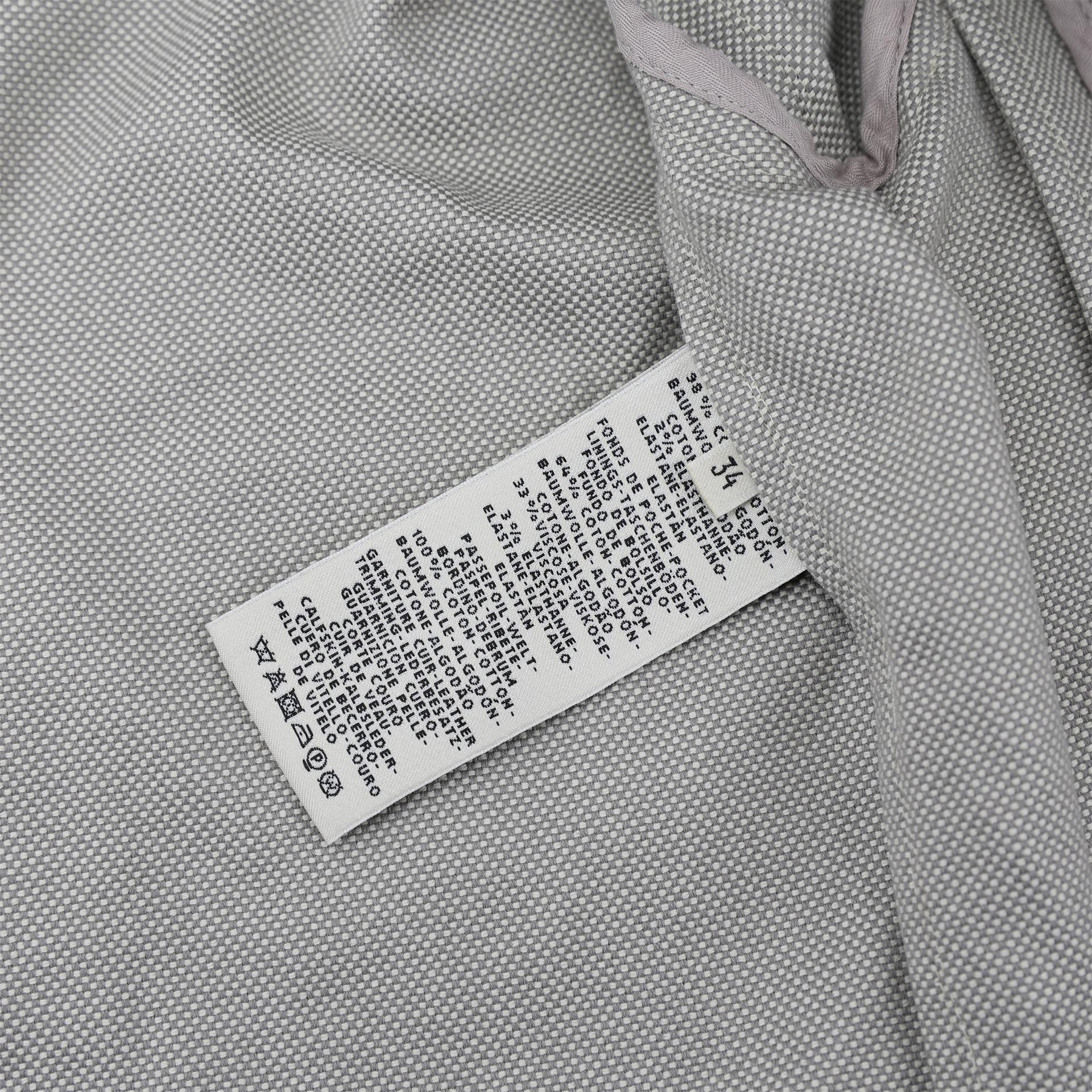 Unused ( Rank NS ) HERMÈS Women's denim jacket Gray Blue Cotton Denim - 6