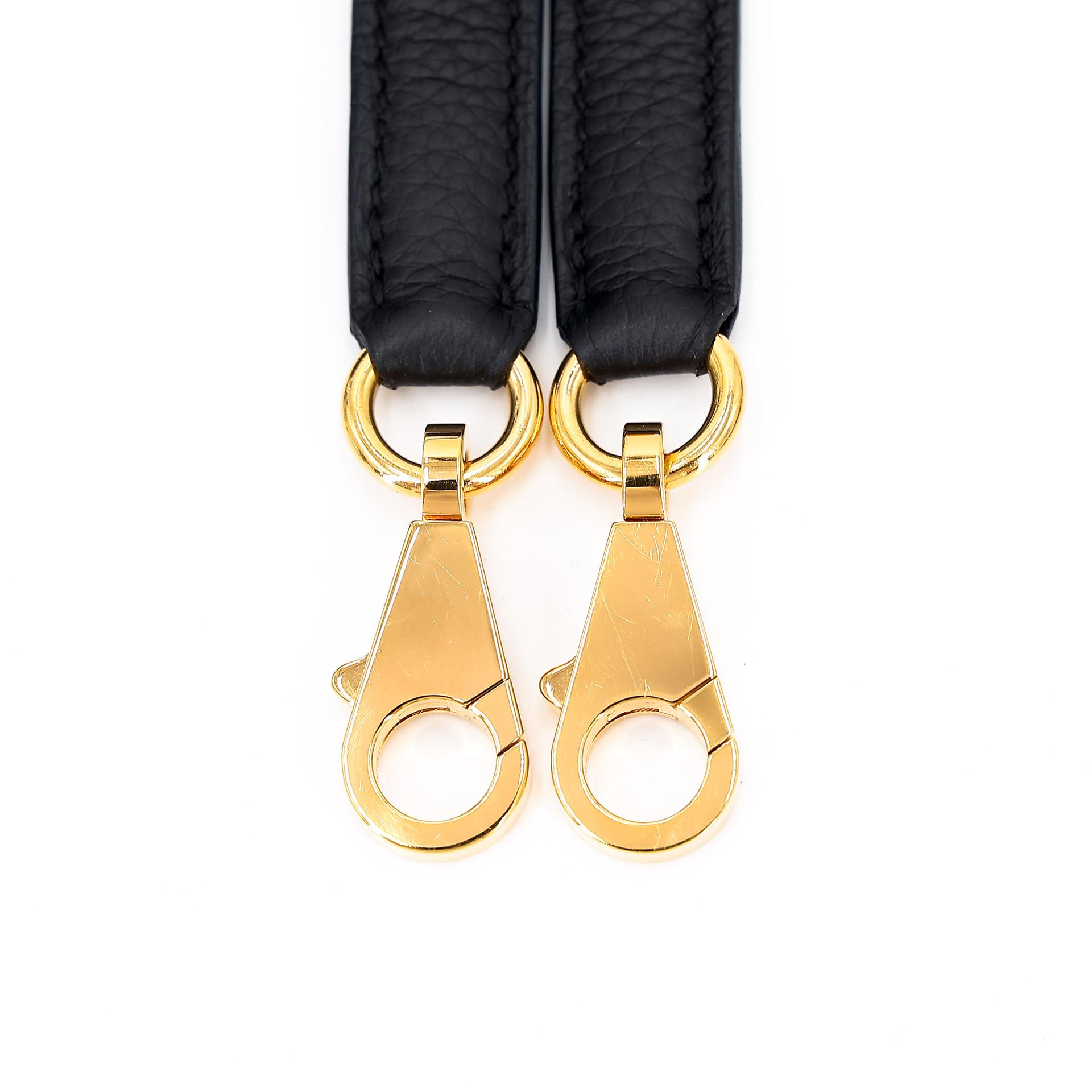 Very Good ( Rank A) HERMÈS Kelly 25 Touch Black (89) Togo Lizard Gold hardware Z (2021) - 24