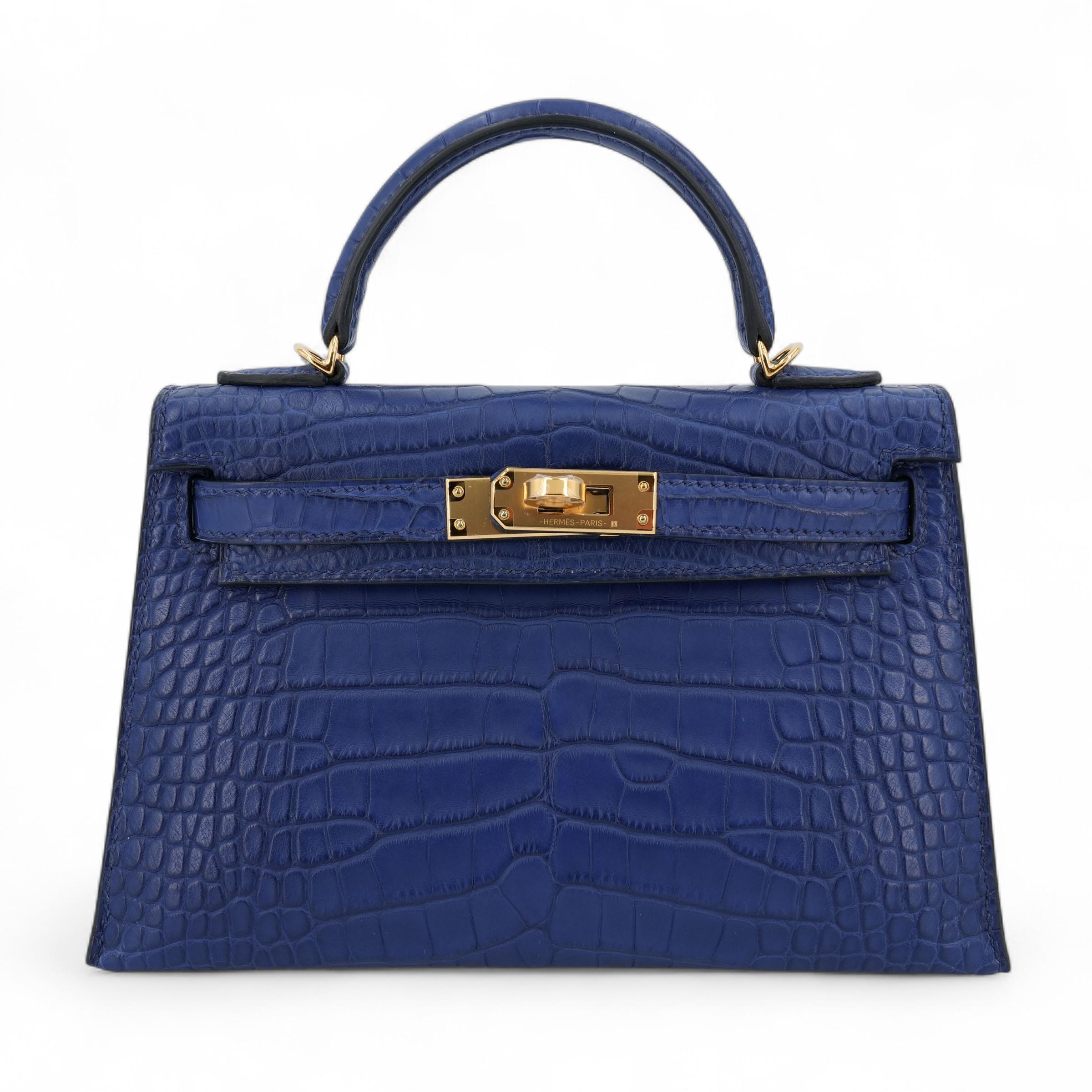 Mini Kelly II Bleu Saphir (73)