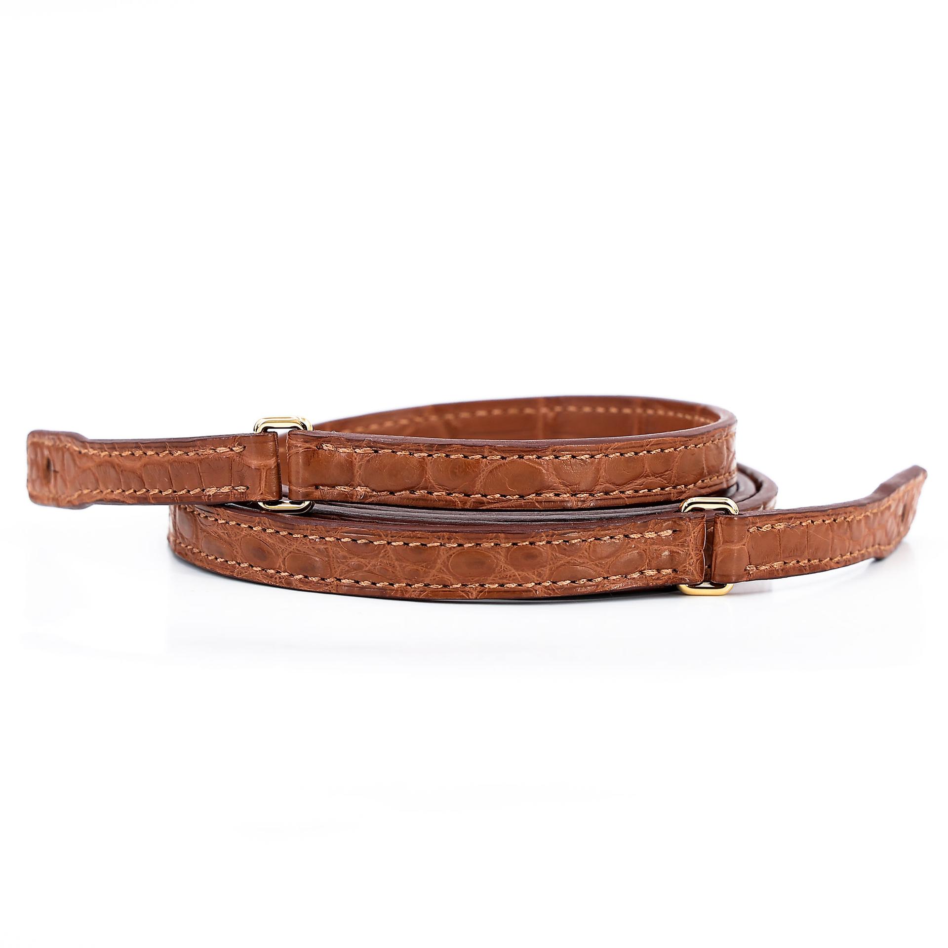 Unused ( Rank NS ) HERMÈS Constance To Go Gold (37) Matte Alligator Gold hardware Z (2021) - 20