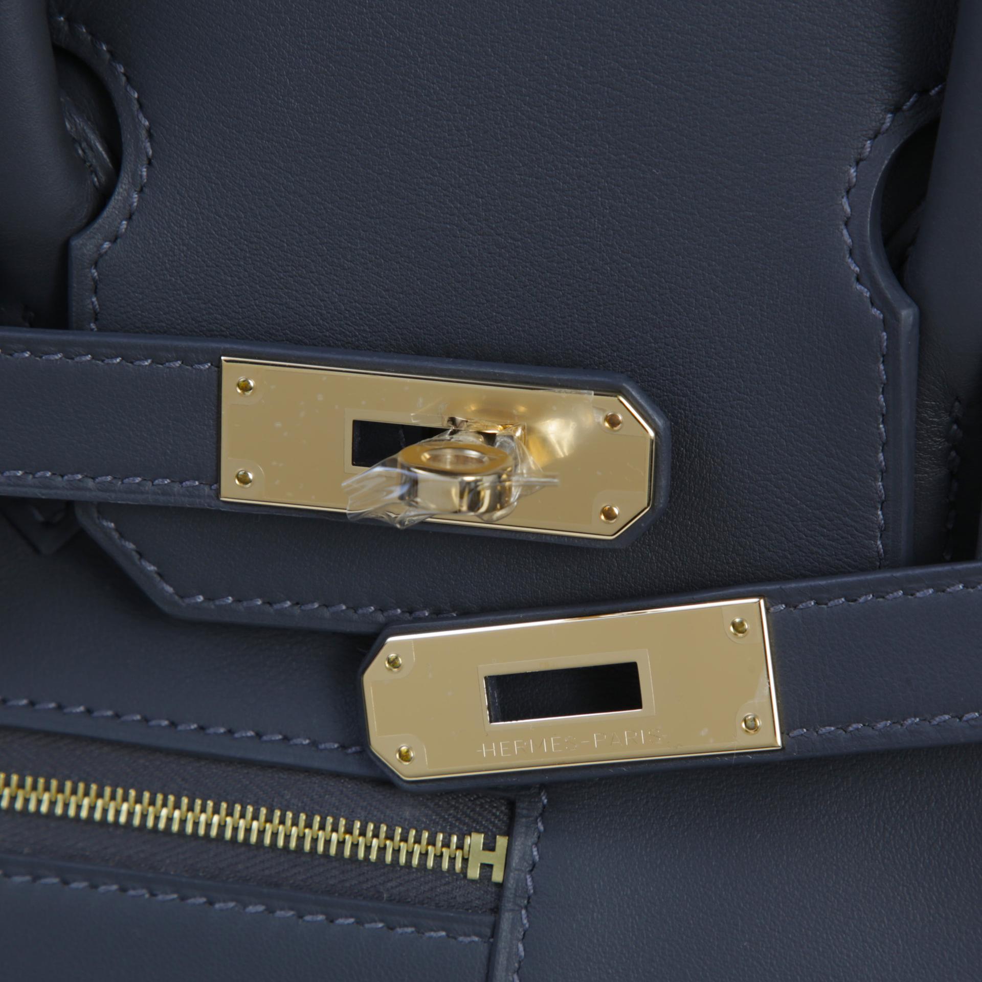 Brand New ( Rank N ) HERMÈS Birkin 30 Colormatic Ardoise (85) Swift Permabrass hardware K (2025) - 7