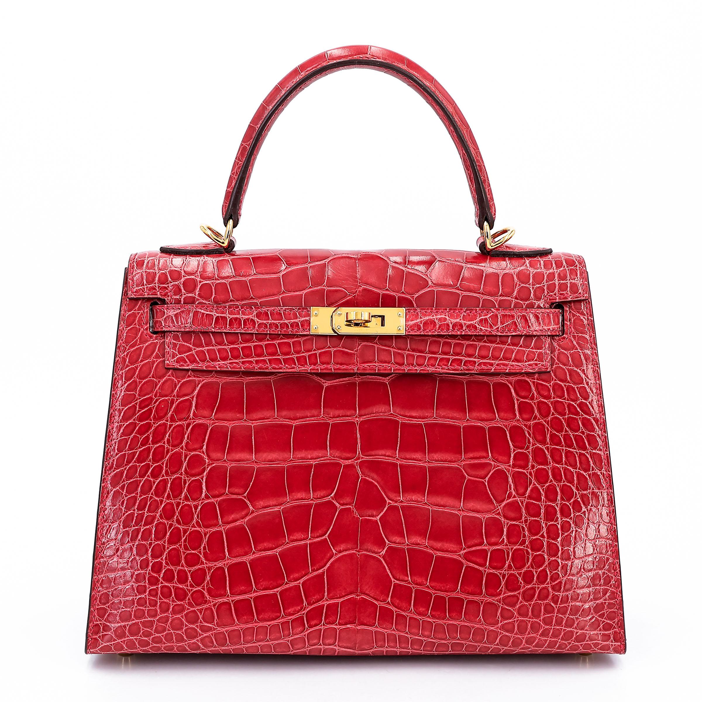 Kelly 25 外缝 S3 桃心红 Rouge De Coeur