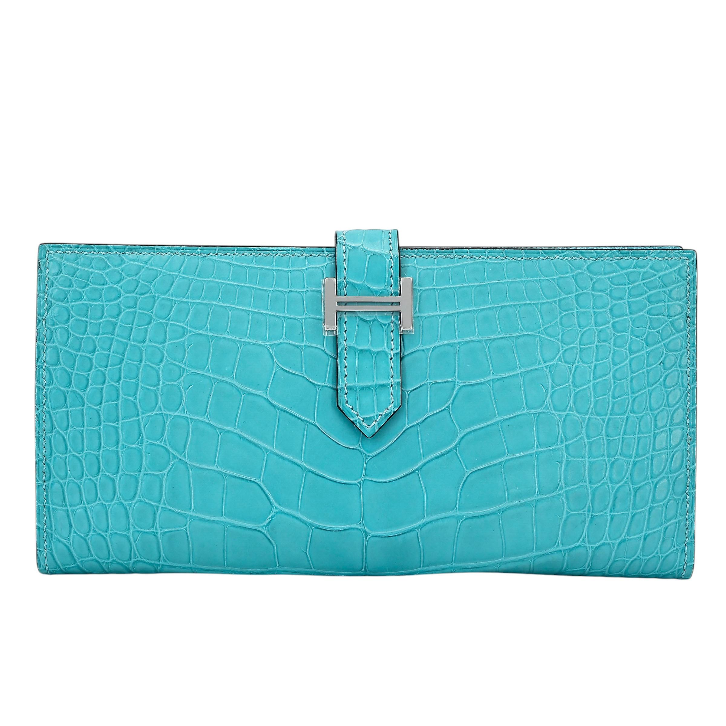 Bearn Souffle wallet Bleu Atoll (3P)