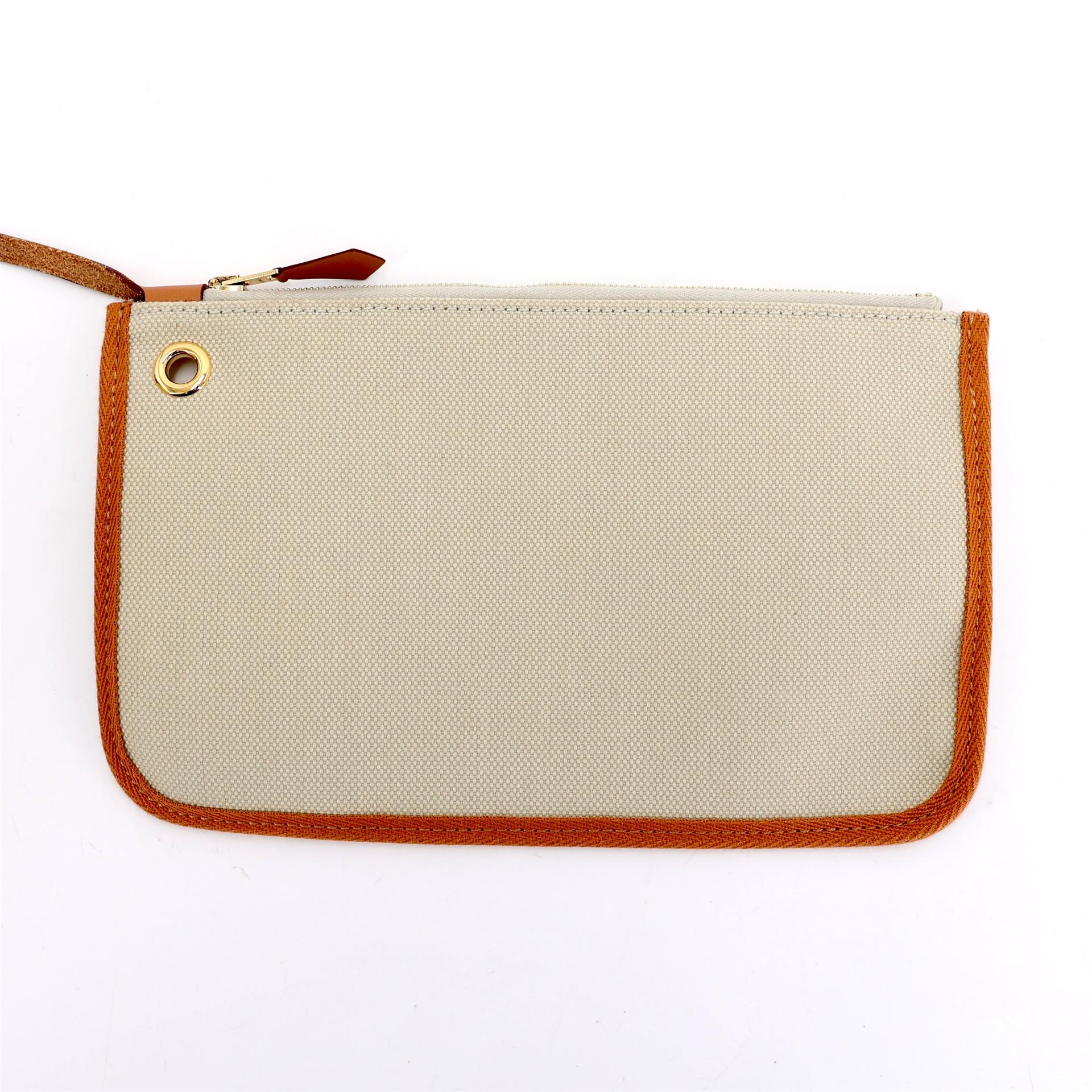 Unused ( Rank NS ) HERMÈS Herbag Zip 31 PM Natural (27) Vache Hunter Canvas Gold hardware Z (2021) - 21