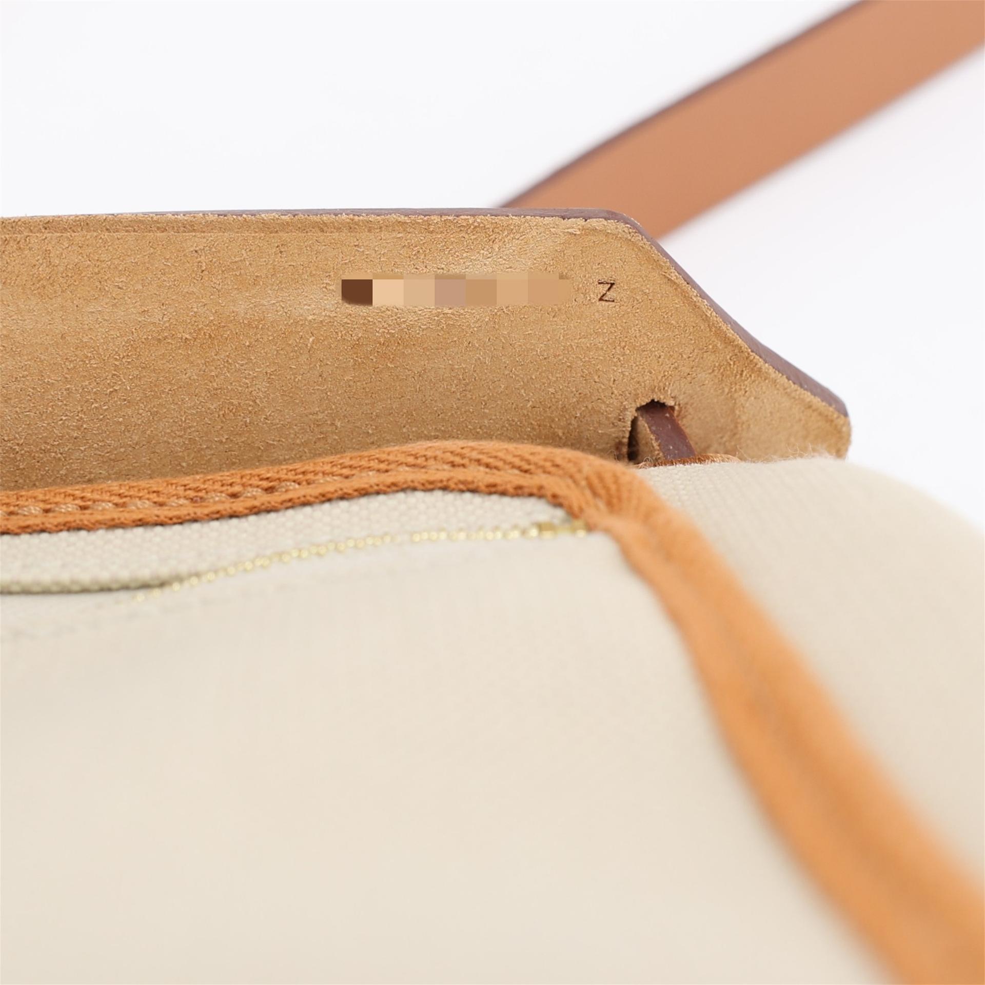 Unused ( Rank NS ) HERMÈS Herbag Zip 31 PM Natural (27) Vache Hunter Canvas Gold hardware Z (2021) - 27