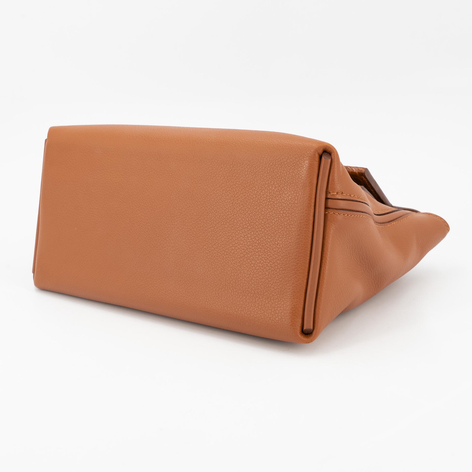 Very Good ( Rank A) HERMÈS 24/24 - 21 mini Touch Gold (37) Evercolor Matte Alligator Gold hardware U (2022) - 6