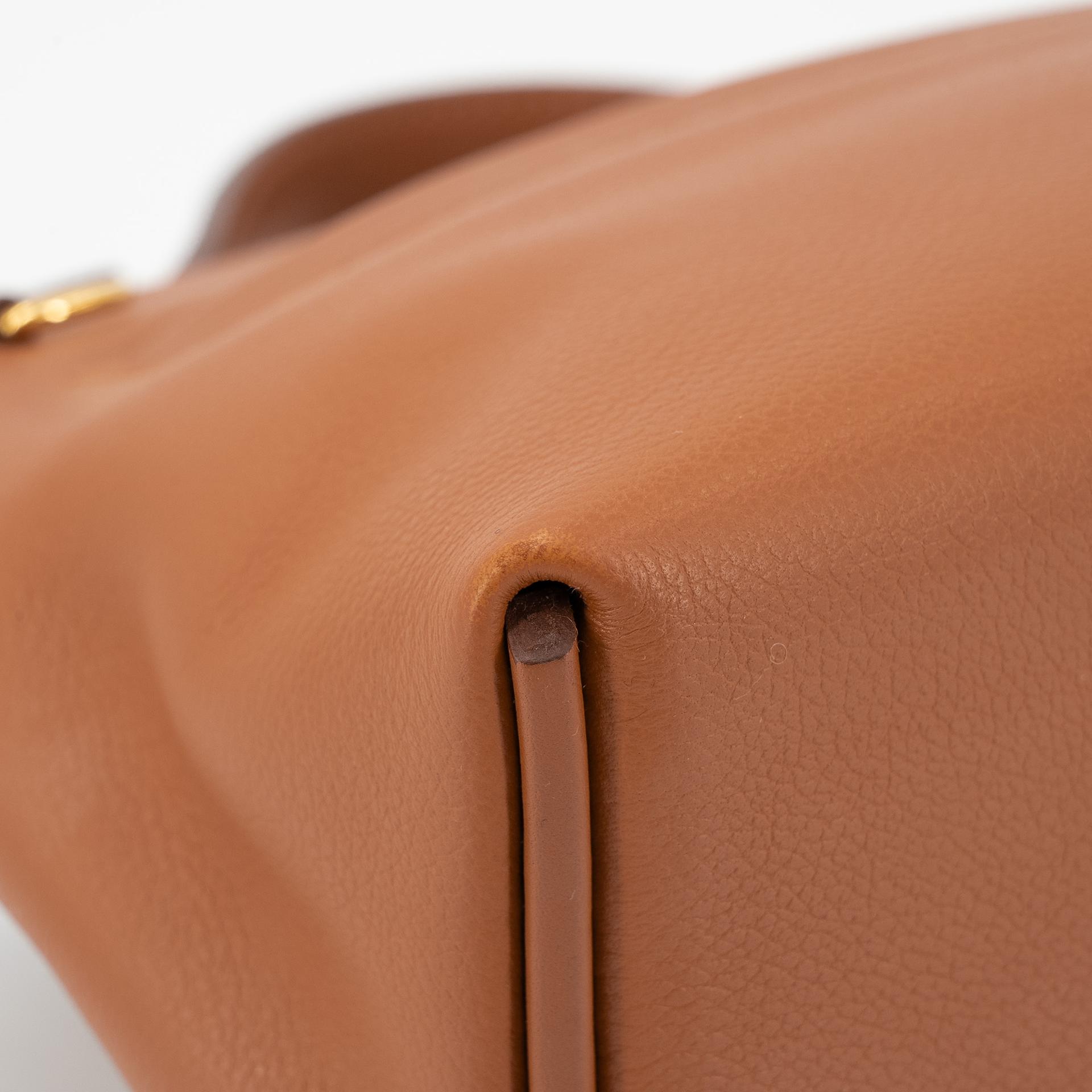 Very Good ( Rank A) HERMÈS 24/24 - 21 mini Touch Gold (37) Evercolor Matte Alligator Gold hardware U (2022) - 9