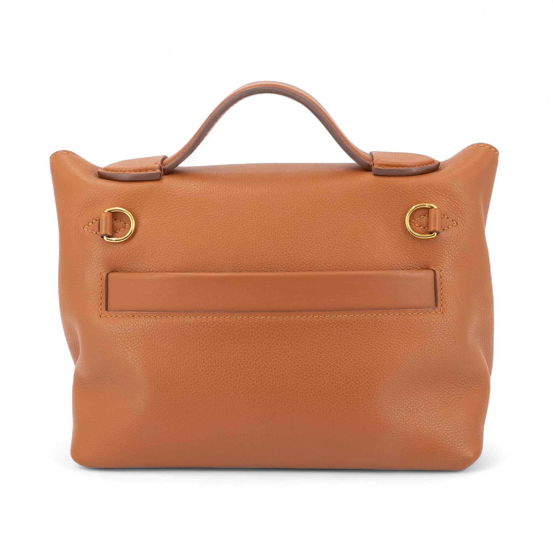 Very Good ( Rank A) HERMÈS 24/24 - 21 mini Touch Gold (37) Evercolor Matte Alligator Gold hardware U (2022) - 2