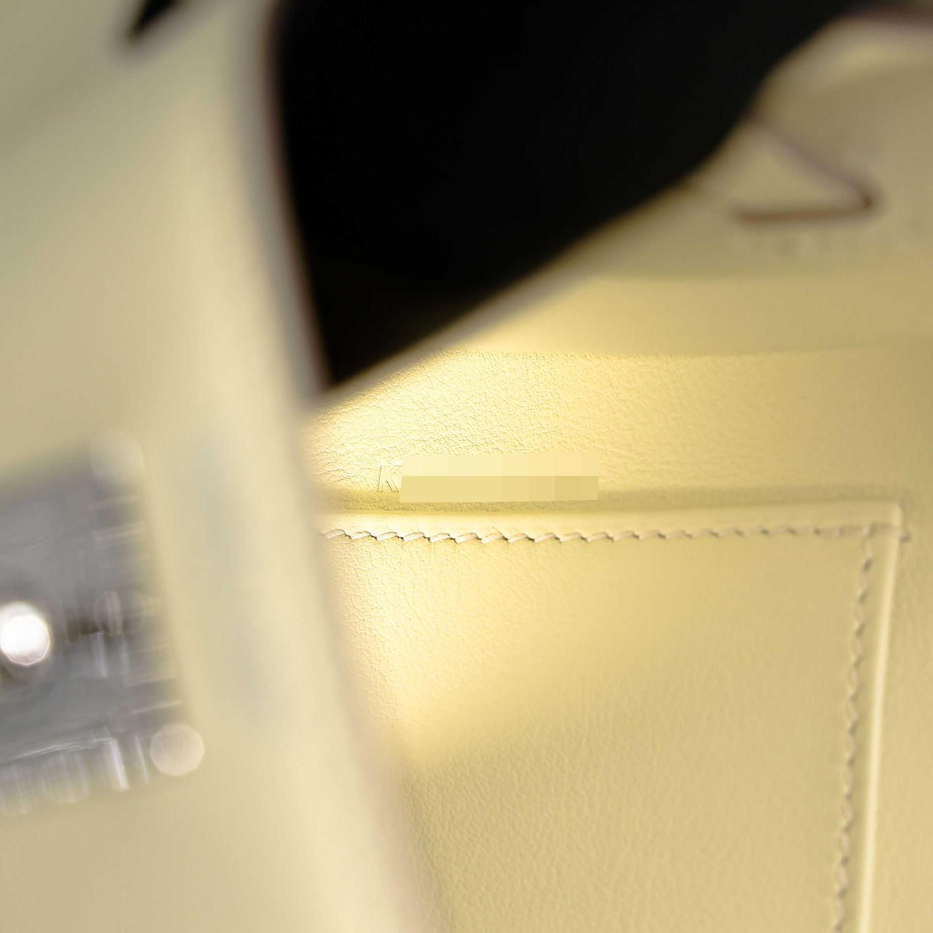 Excellent ( Rank SA ) HERMÈS Kelly Danse Jaune milton (i8) Swift Palladium hardware K (2025) - 16
