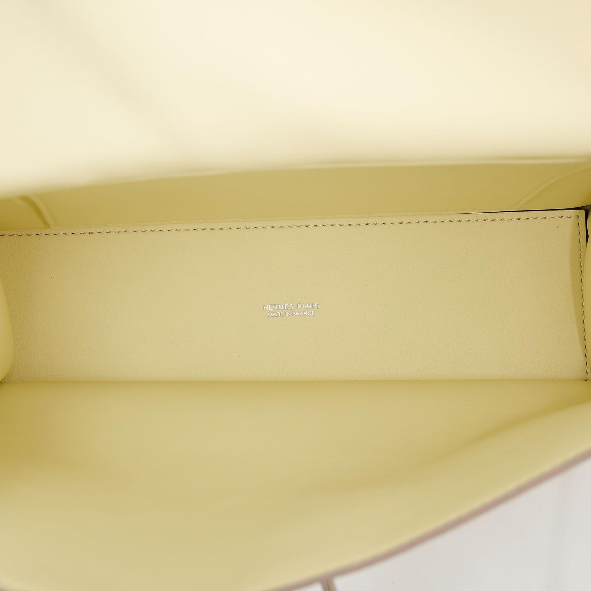Excellent ( Rank SA ) HERMÈS Kelly Danse Jaune milton (i8) Swift Palladium hardware K (2025) - 19