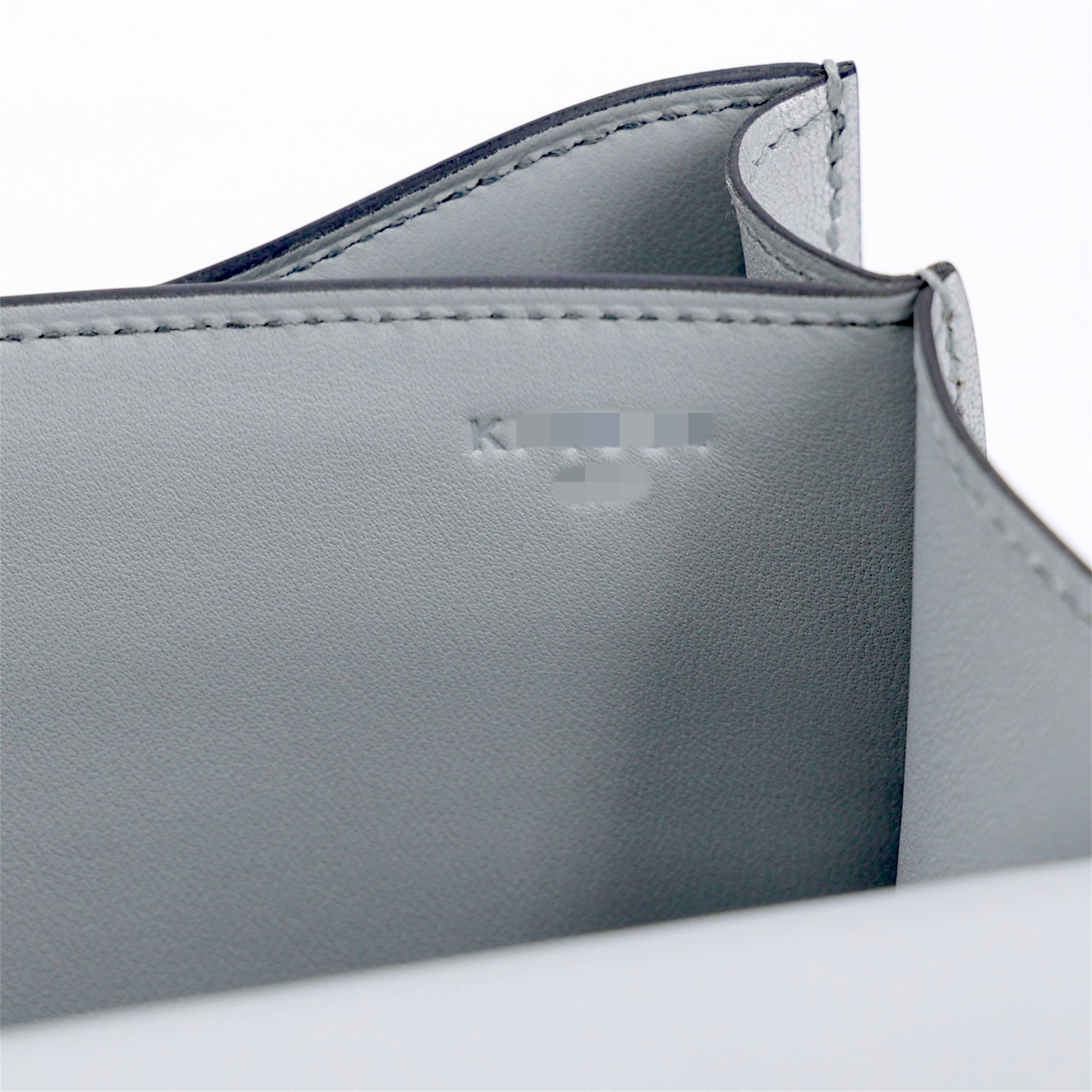 Brand New ( Rank N ) HERMÈS Constance Mini Argent (05) Chamkila Palladium hardware K (2025) - 19