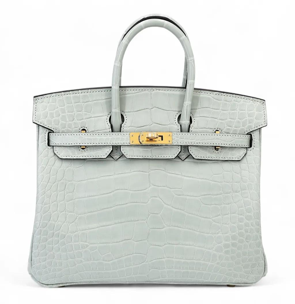 Birkin 25 Gris Neve (0W)