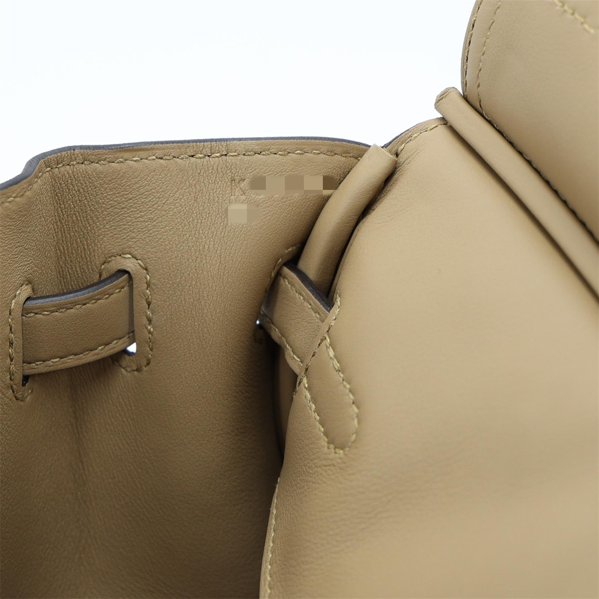 Brand New ( Rank N ) HERMÈS Limited Edition Birkin Cargo 25 Beige Marfa (8Q) Poussiere (1C) Swift Canvas Palladium hardware K (2025) - 17