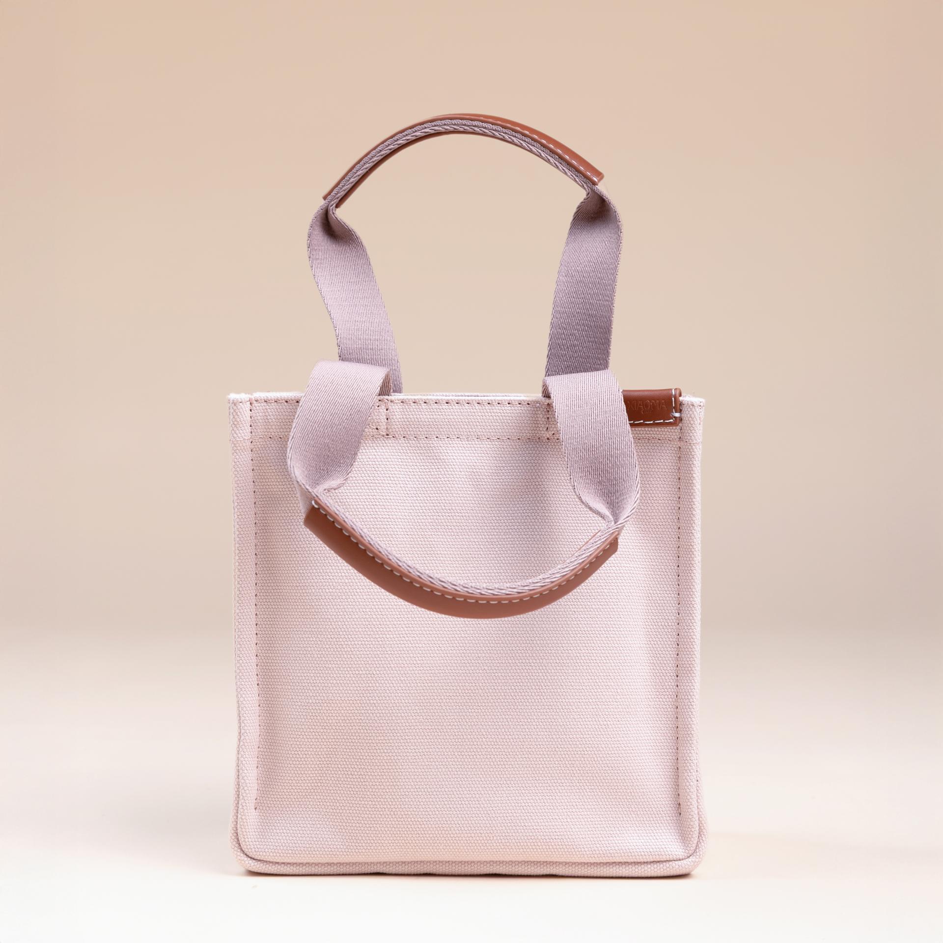 Brand New ( Rank N ) XIAOMA Travel Delight Mini Shopper Tote Smokey Purple Canvas - 1