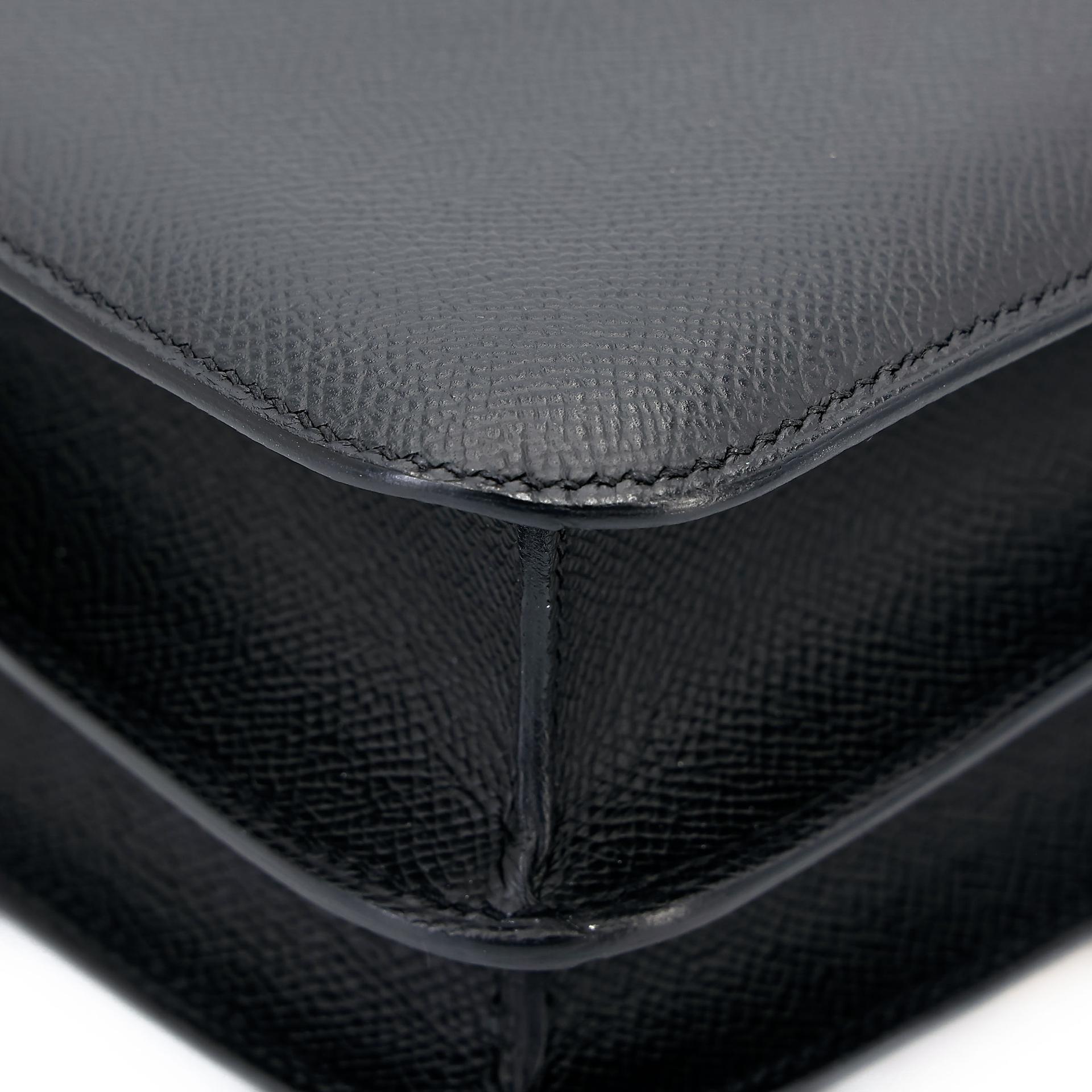 ランク A HERMÈS エルメス コンスタンス24 ブラック (89) エプソン ゴールド金具 A刻印 (2017) - 13