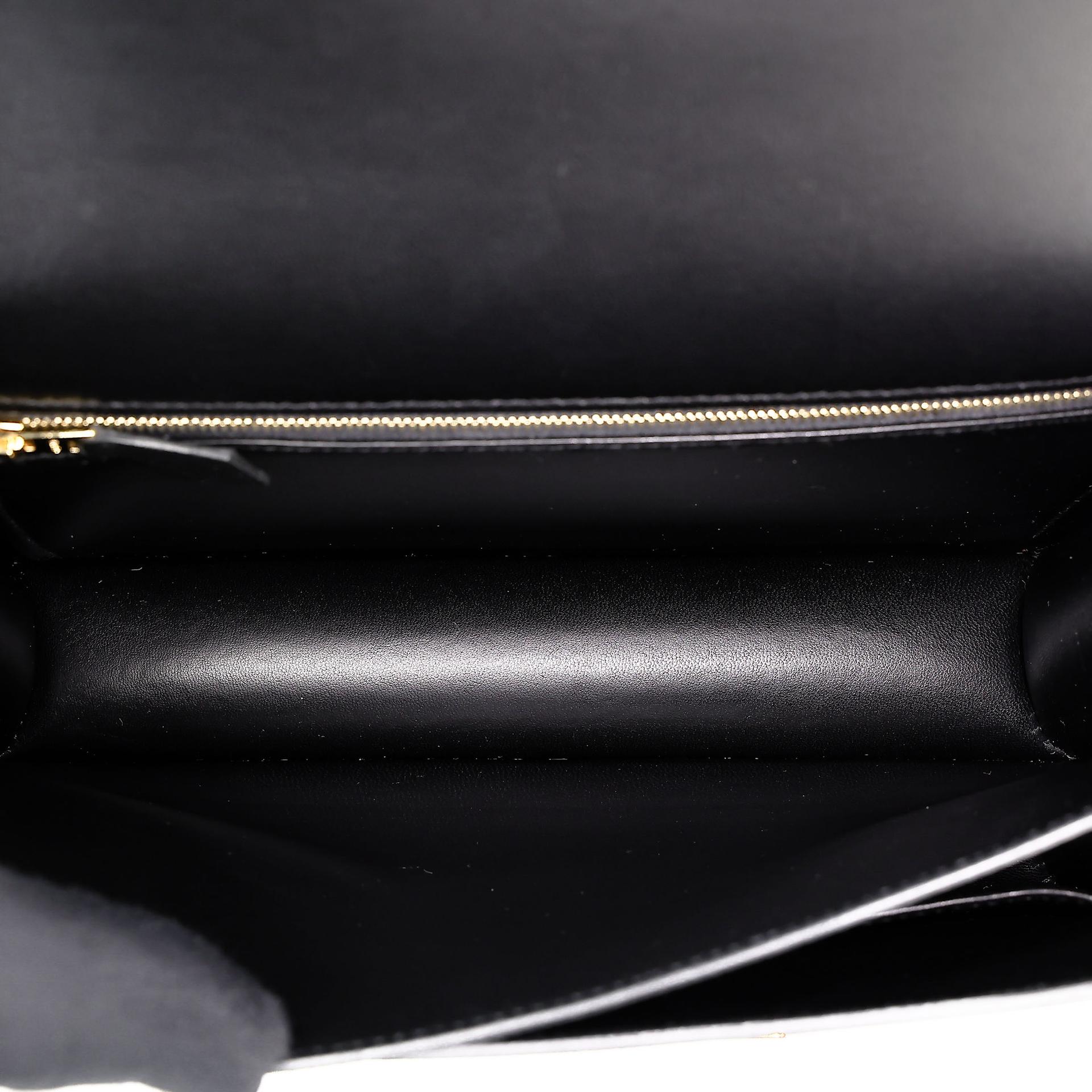 ランク A HERMÈS エルメス コンスタンス24 ブラック (89) エプソン ゴールド金具 A刻印 (2017) - 30