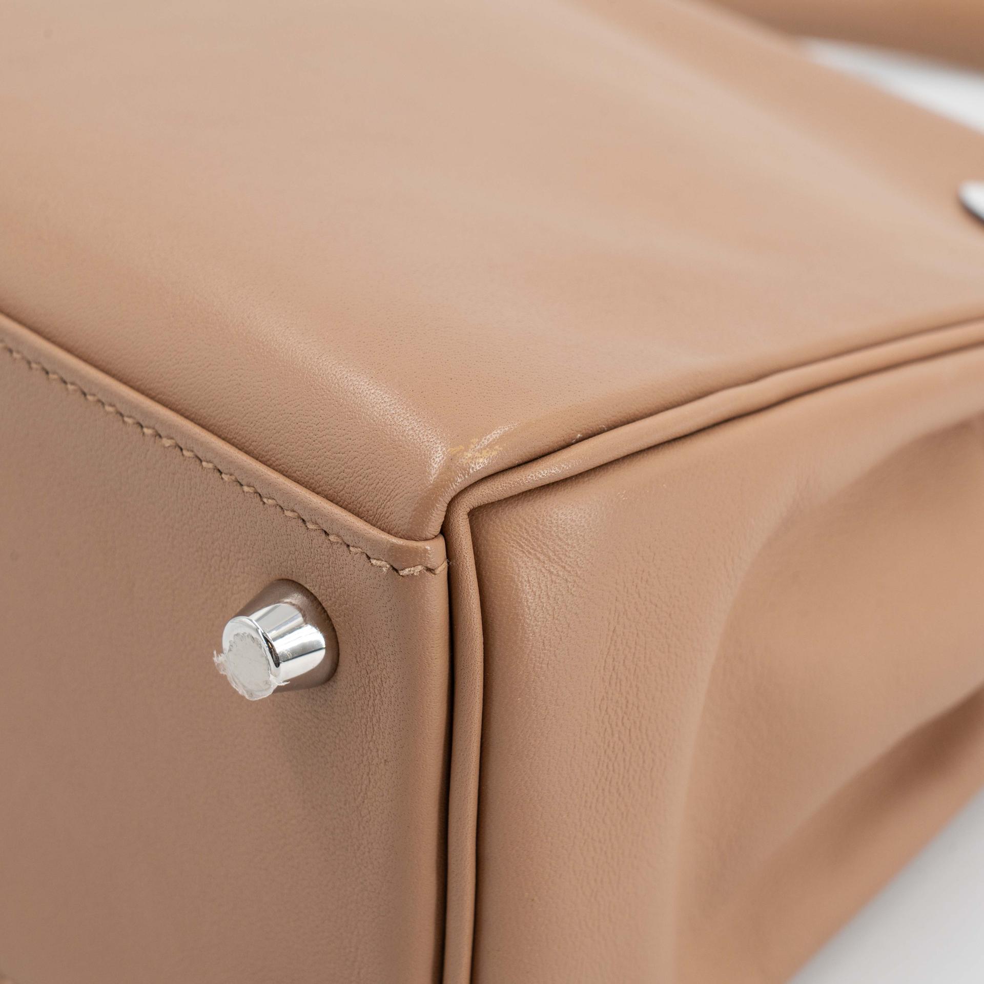 Very Good ( Rank A) HERMÈS Limited Edition Kelly 25 Colormatic Chai (0M) Lime (9R) Bleu Brume (T0) Cassis (N5) Nata (I2) Swift Palladium hardware B (2023) - 10
