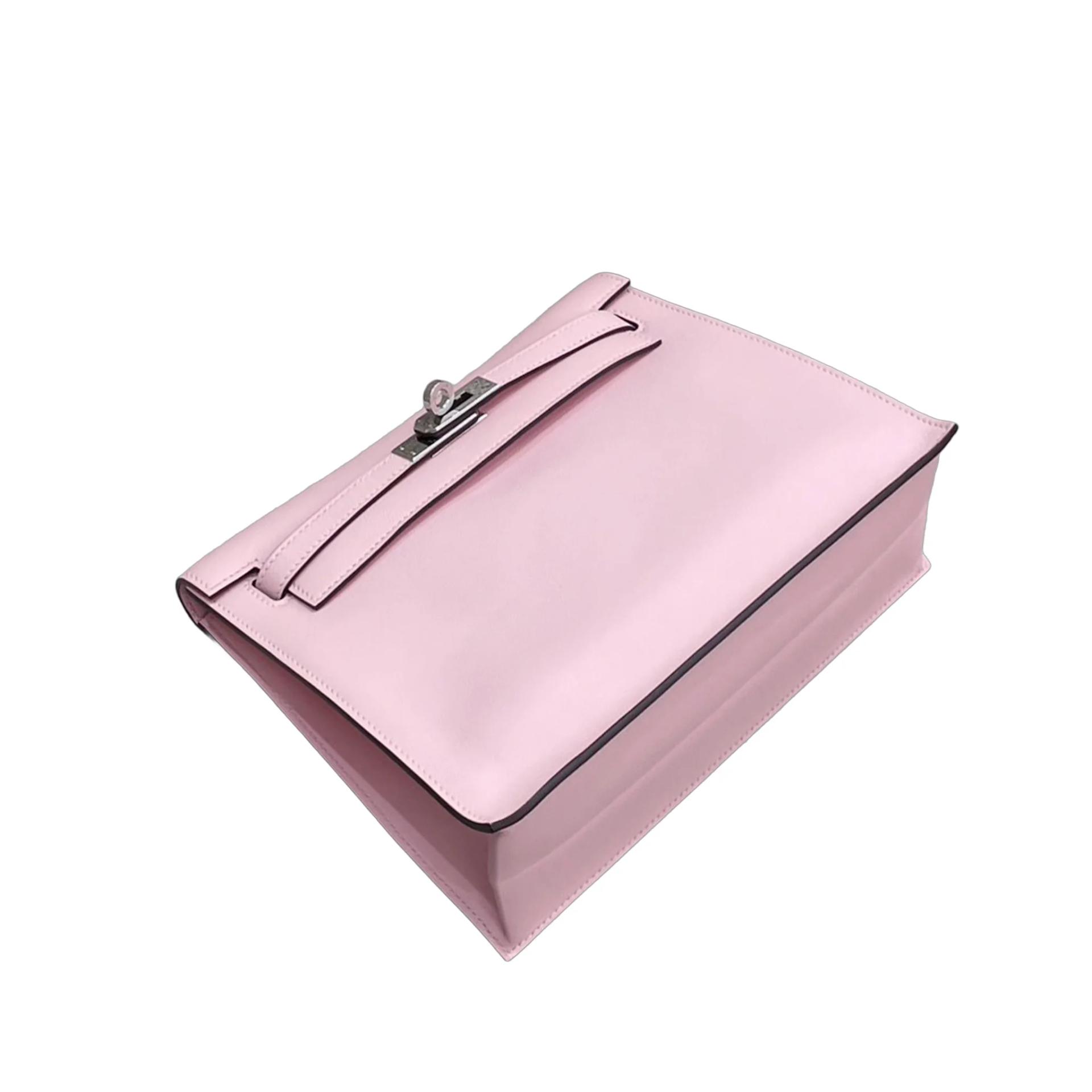 Excellent ( Rank SA ) HERMÈS Kelly Danse Rose Sakura (3Q) Swift Palladium hardware K (2025) - 3