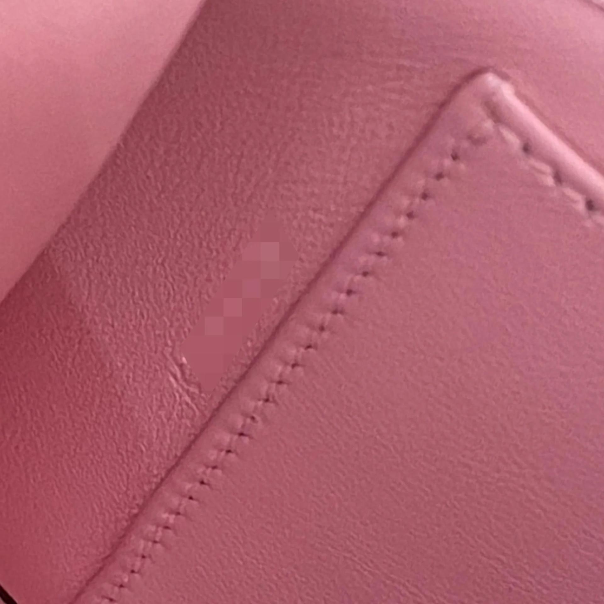 Excellent ( Rank SA ) HERMÈS Kelly Danse Rose Sakura (3Q) Swift Palladium hardware K (2025) - 12