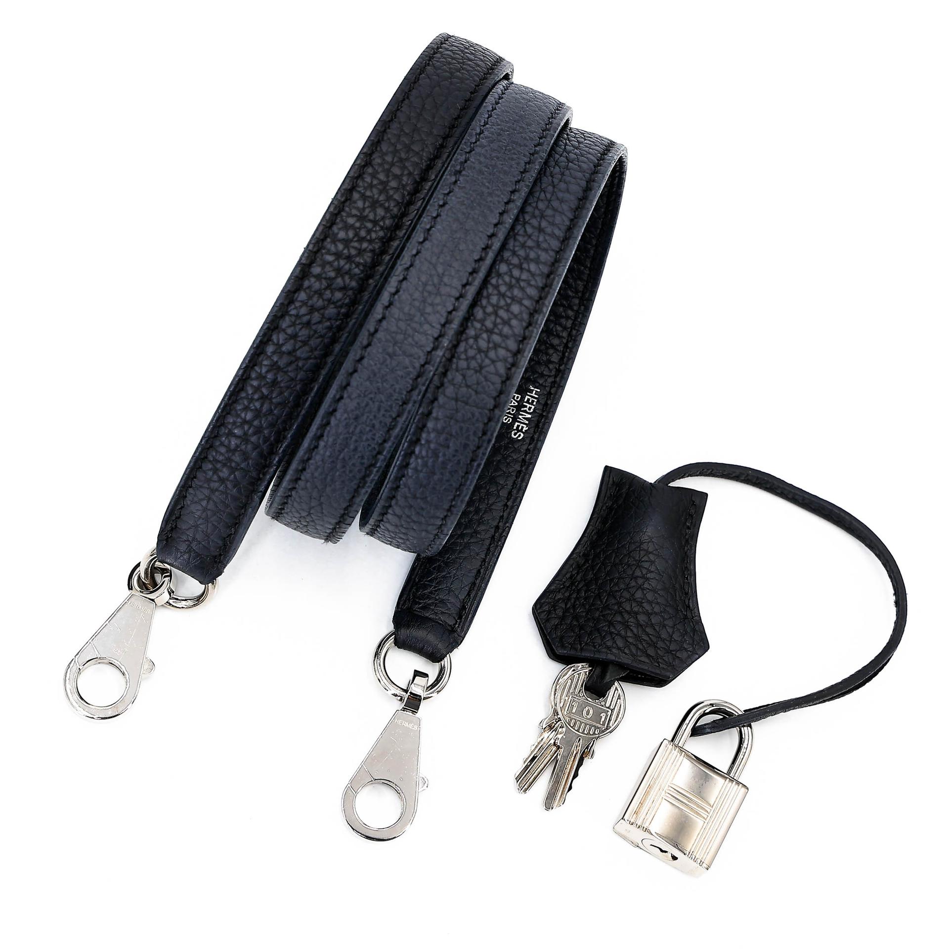 Very Good ( Rank A) HERMÈS Kelly 25 Navy (7U) Togo Palladium hardware Z (2021) - 25