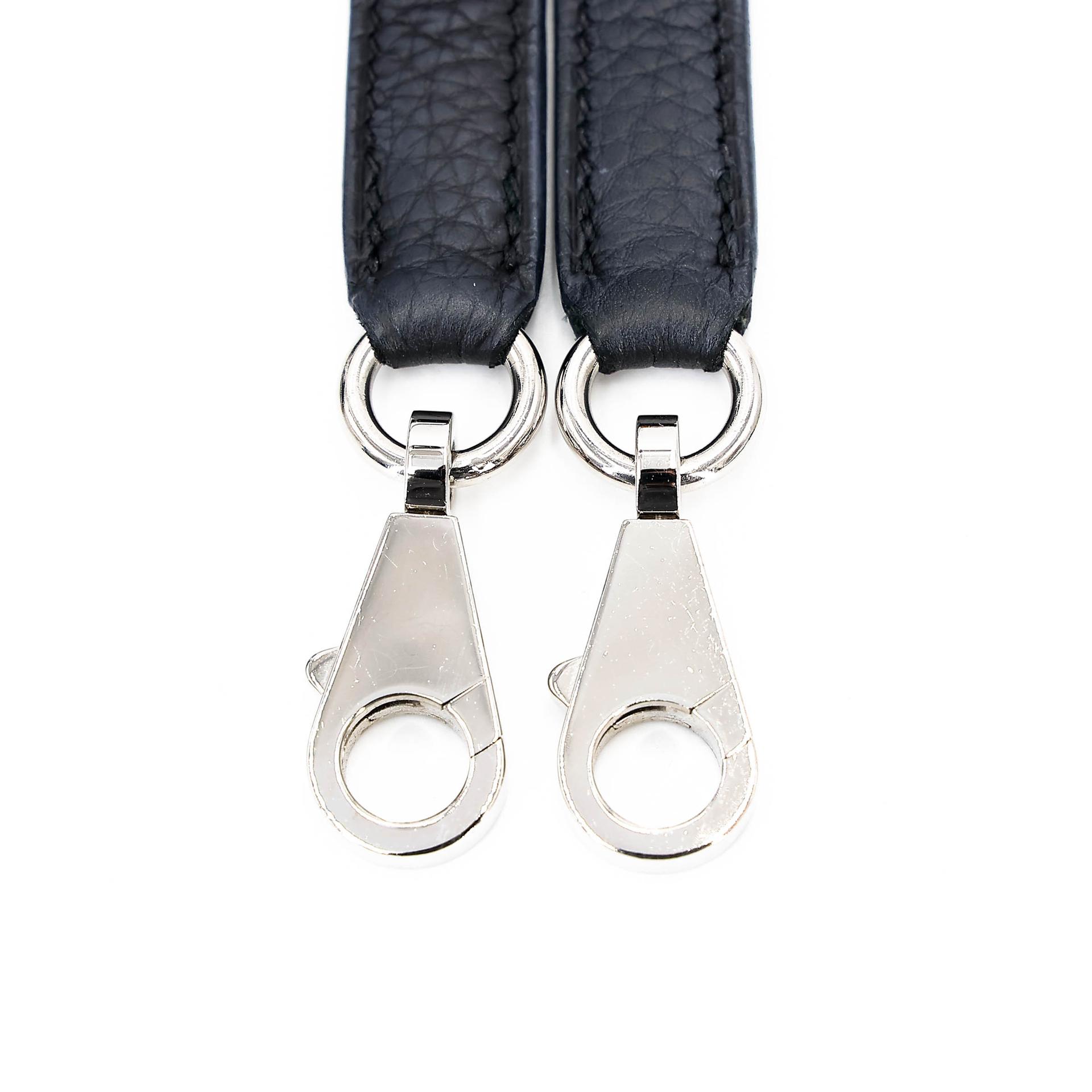 Very Good ( Rank A) HERMÈS Kelly 25 Navy (7U) Togo Palladium hardware Z (2021) - 26