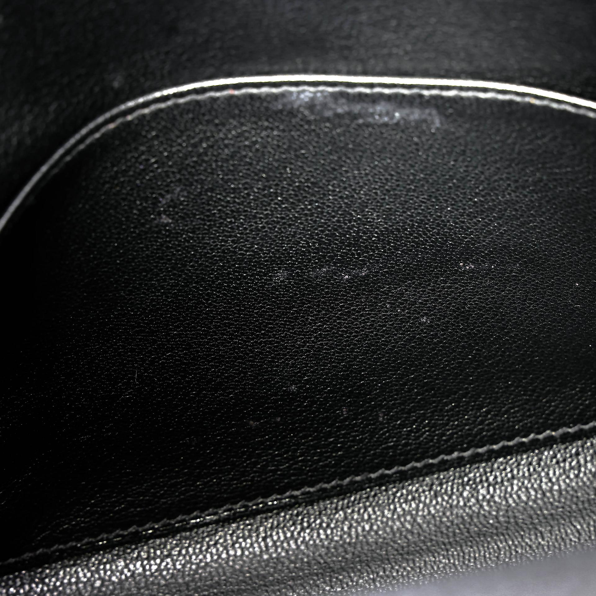 Very Good ( Rank A) HERMÈS Kelly 25 Navy (7U) Togo Palladium hardware Z (2021) - 17
