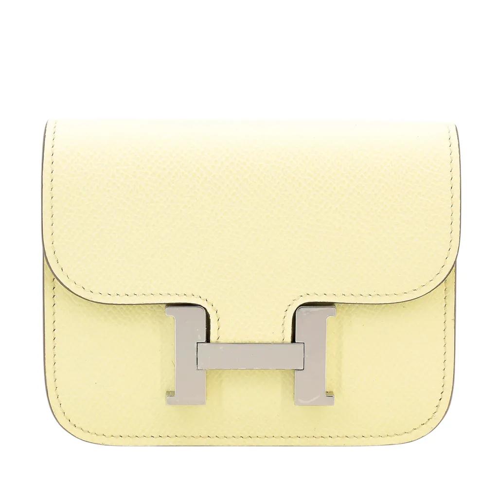 Constance Slim Wallet Jaune milton (i8)