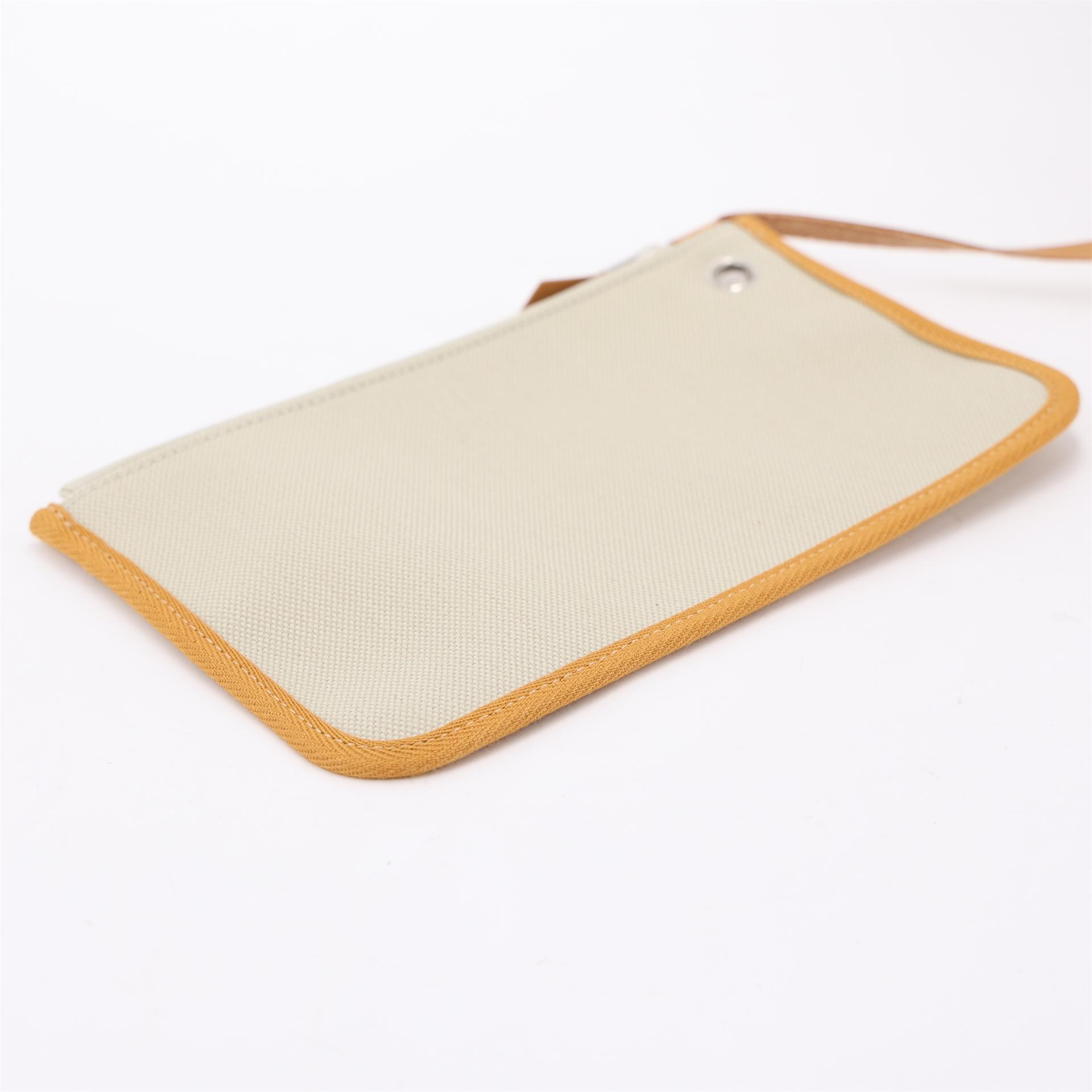 Unused ( Rank NS ) HERMÈS Herbag Zip 31 PM Natural Sable (21) Vache Hunter Toile H canvas Palladium hardware U (2022) - 24