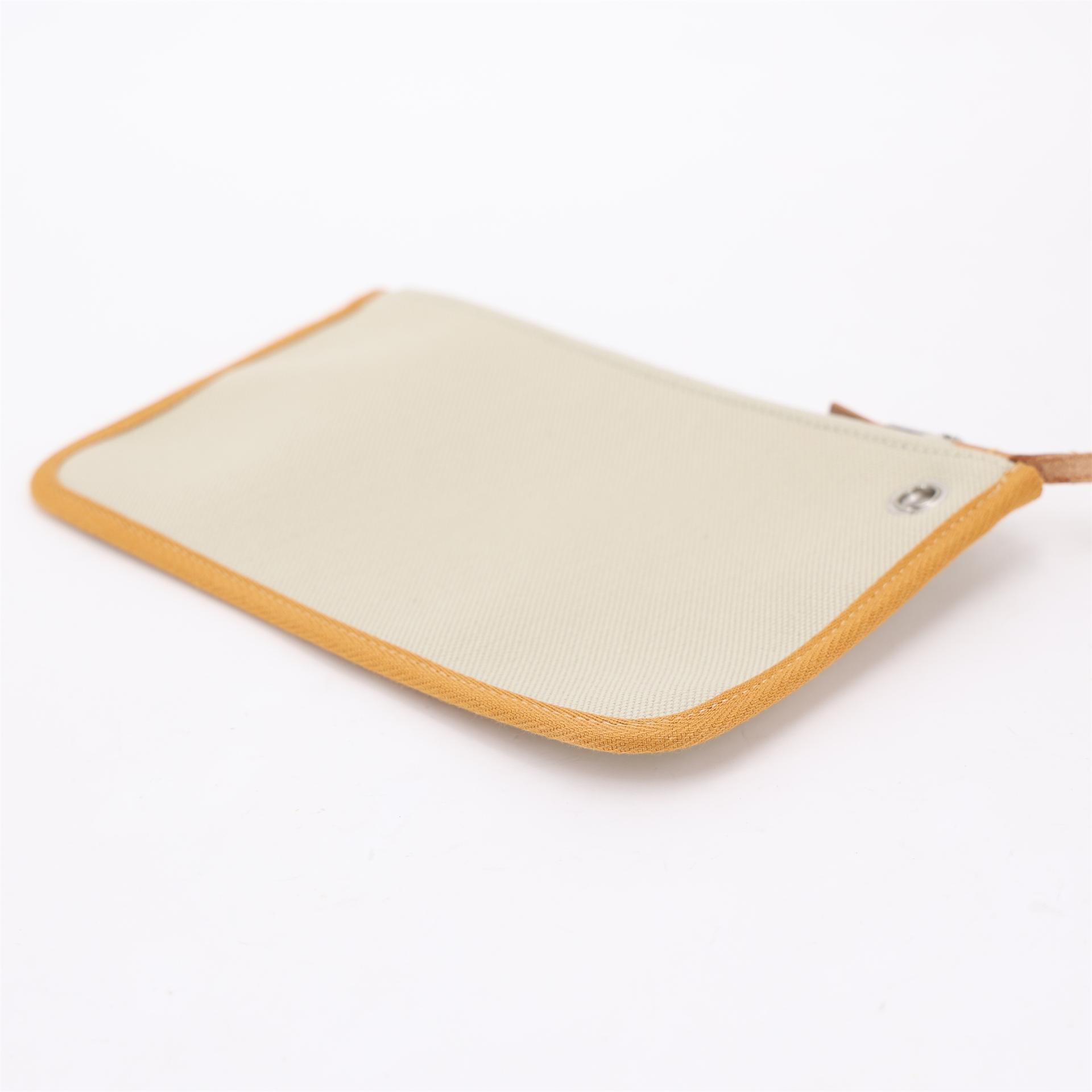 Unused ( Rank NS ) HERMÈS Herbag Zip 31 PM Natural Sable (21) Vache Hunter Toile H canvas Palladium hardware U (2022) - 23