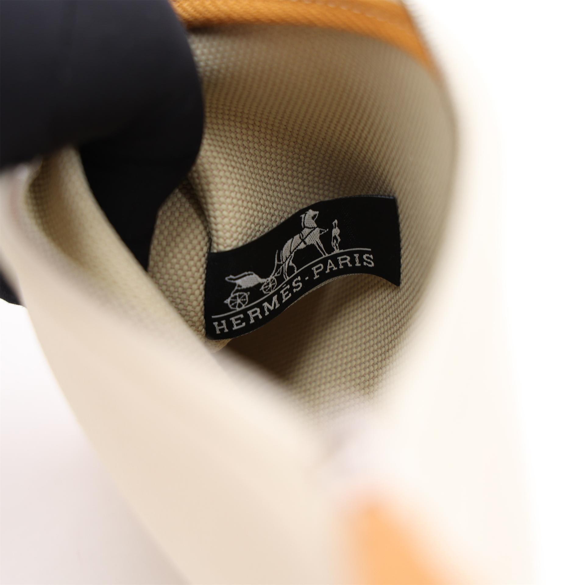 Unused ( Rank NS ) HERMÈS Herbag Zip 31 PM Natural Sable (21) Vache Hunter Toile H canvas Palladium hardware U (2022) - 27