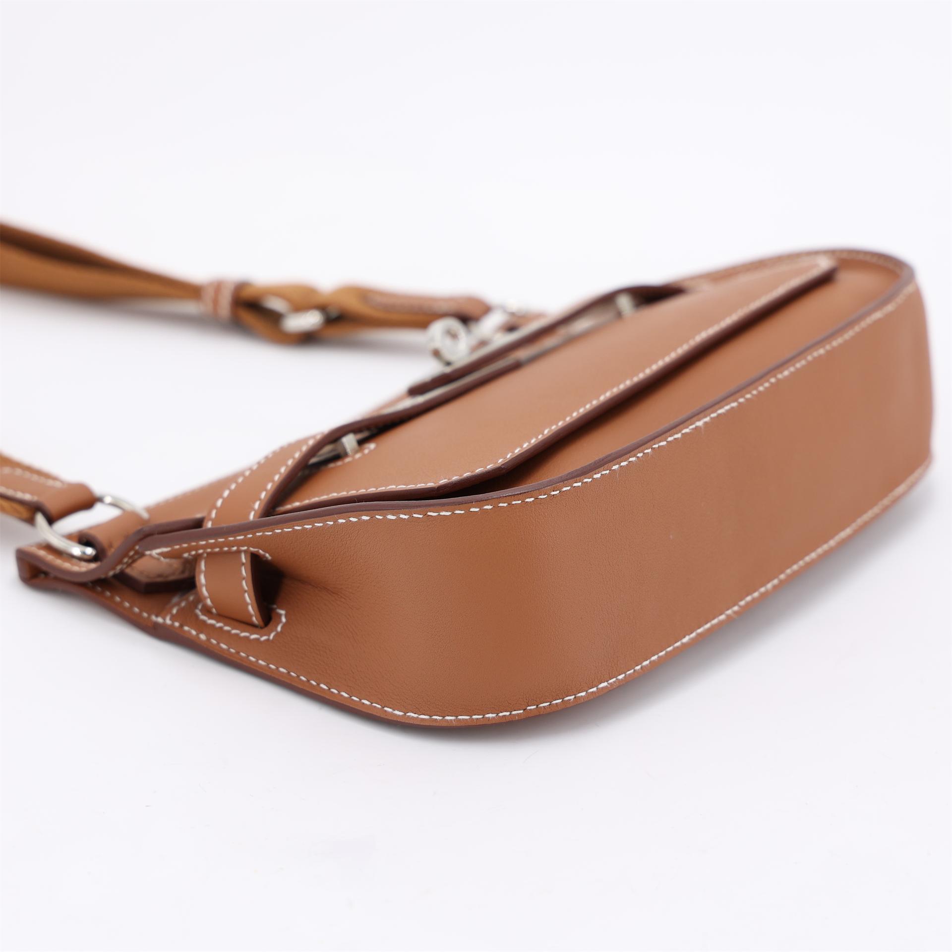 Unused ( Rank NS ) HERMÈS Jypsiere Mini Gold (37) Swift Palladium hardware W (2024) - 4