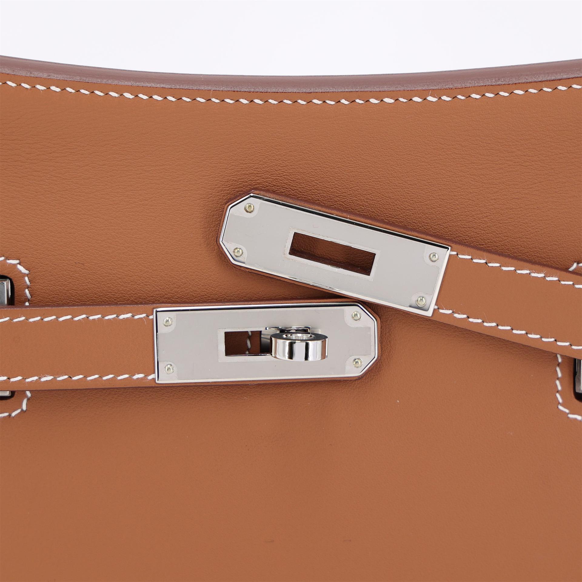 Unused ( Rank NS ) HERMÈS Jypsiere Mini Gold (37) Swift Palladium hardware W (2024) - 8