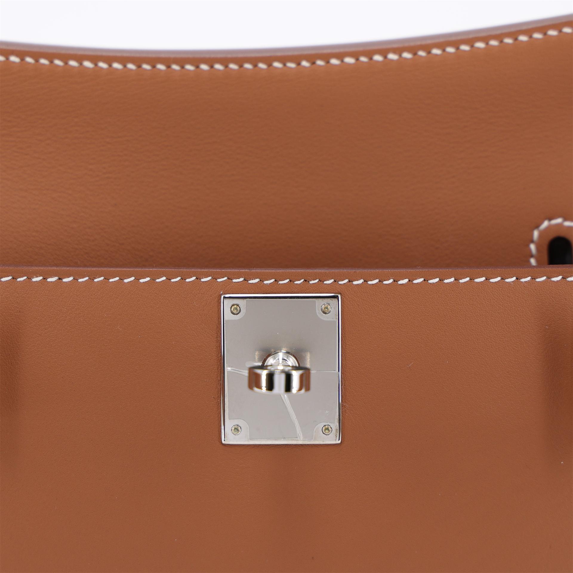 Unused ( Rank NS ) HERMÈS Jypsiere Mini Gold (37) Swift Palladium hardware W (2024) - 10