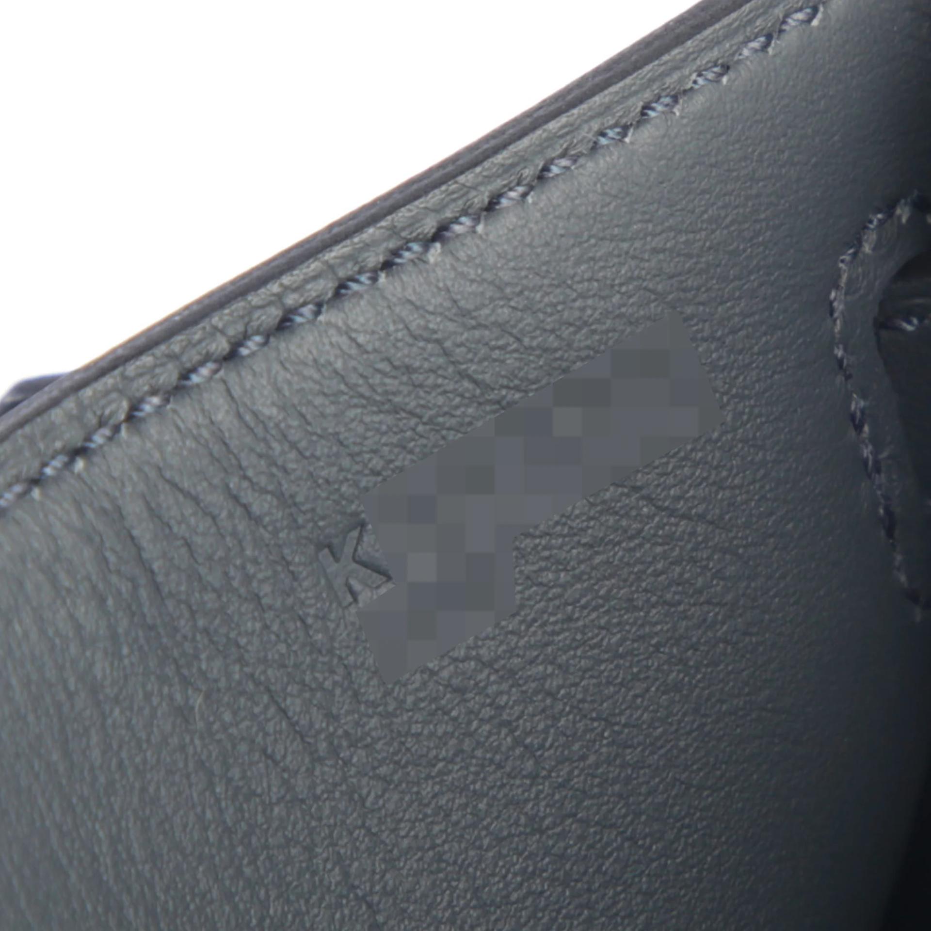 Brand New ( Rank N ) HERMÈS Kelly Jump Gris misty (H0) Swift Palladium hardware K (2025) - 13