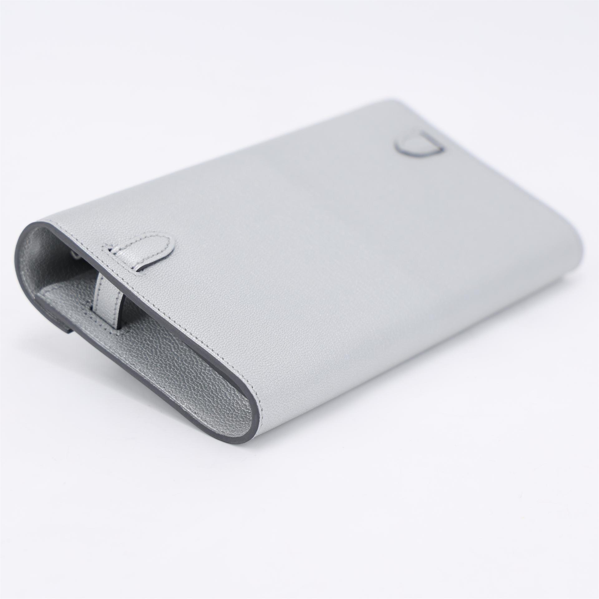 Brand New ( Rank N ) HERMÈS Kelly To Go Wallet Argent (05) Chamkilight Chevre Palladium hardware K (2025) - 6