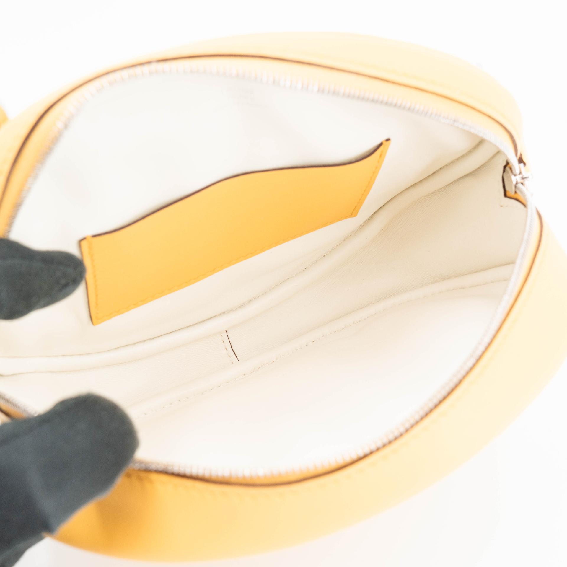 Unused ( Rank NS ) HERMÈS In-The-Loop belt bag Sun (B4) Monsieur Palladium hardware B (2023) - 11