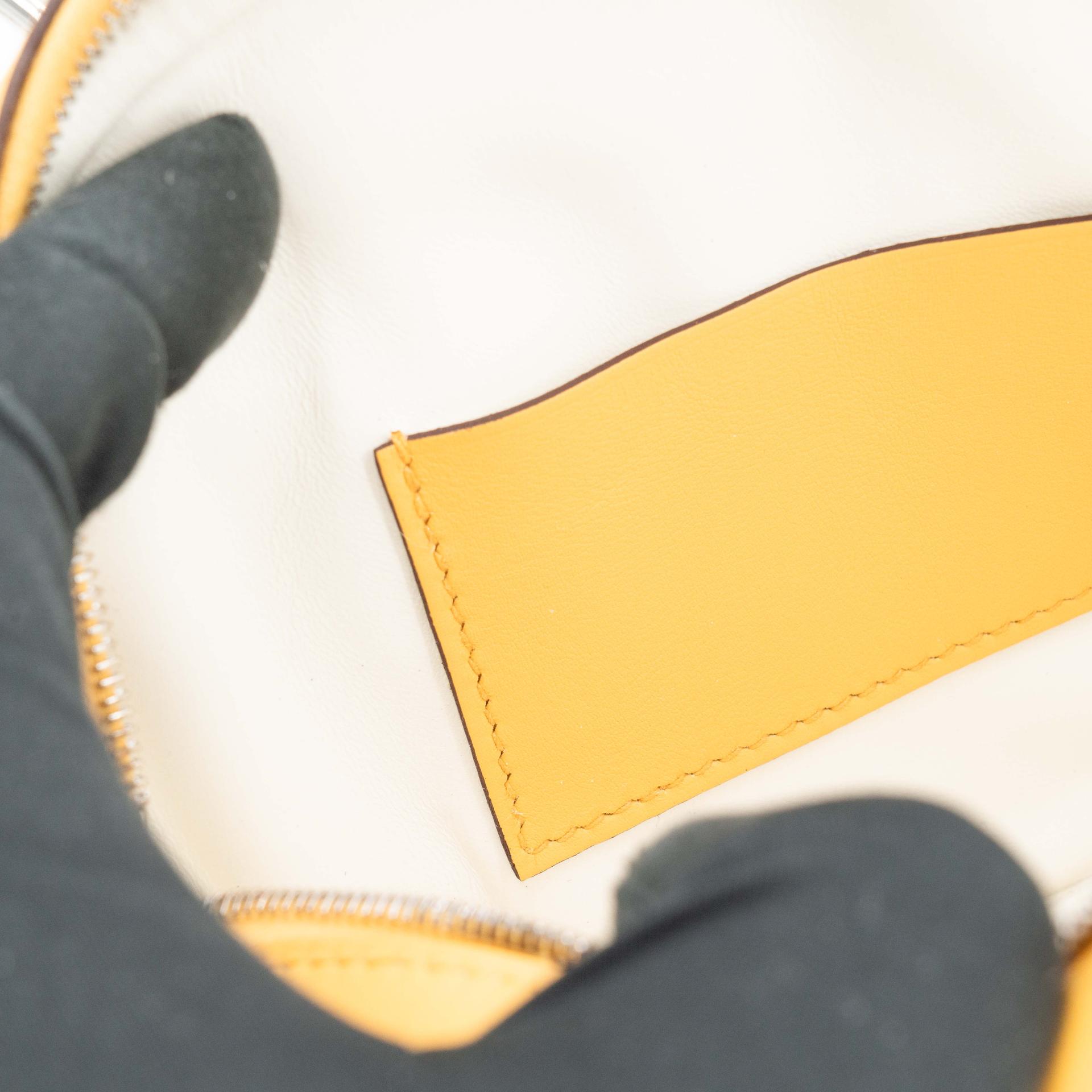 Unused ( Rank NS ) HERMÈS In-The-Loop belt bag Sun (B4) Monsieur Palladium hardware B (2023) - 15