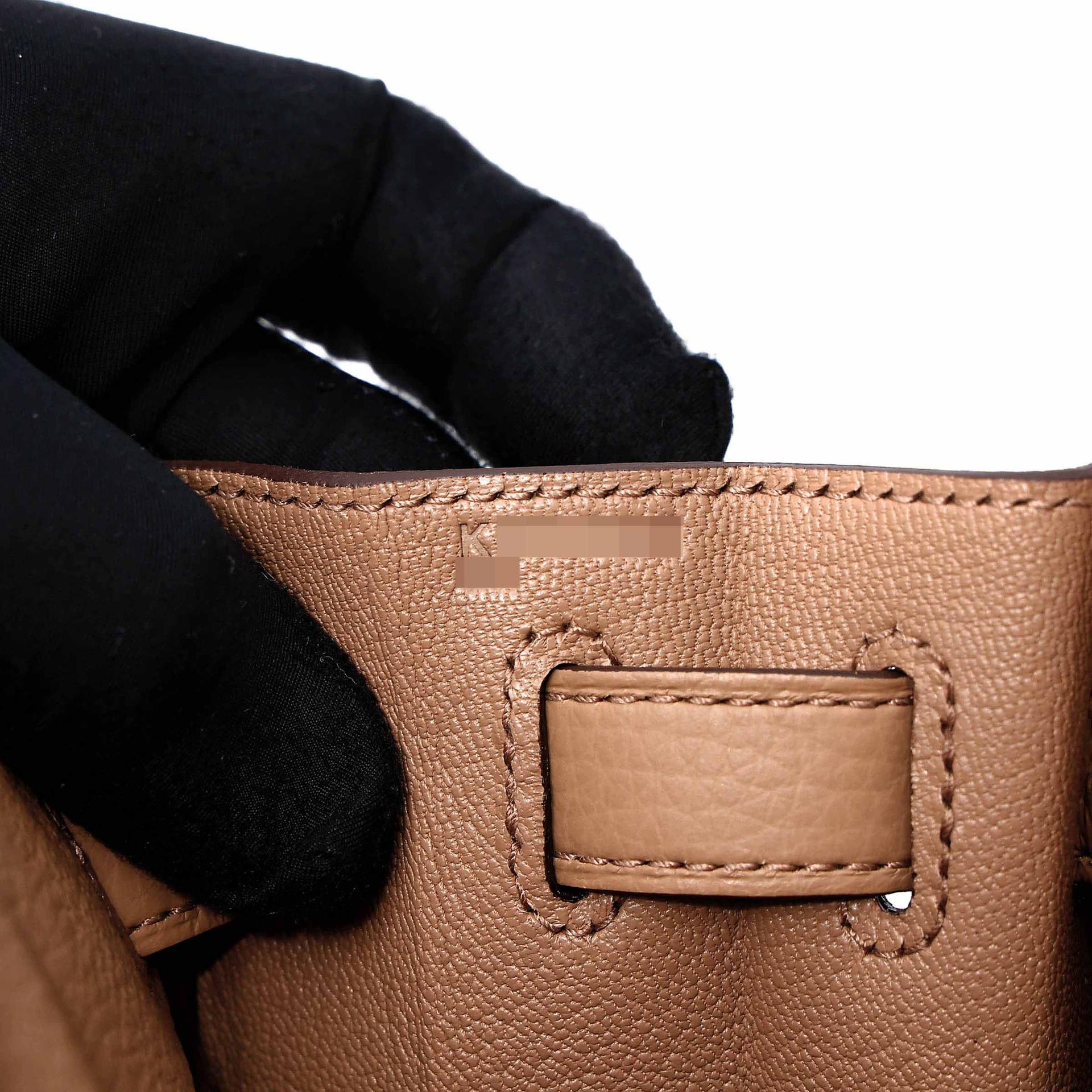 Brand New ( Rank N ) HERMÈS Kelly 28 Biscuit (4B) Clemence Palladium hardware K (2025) - 14