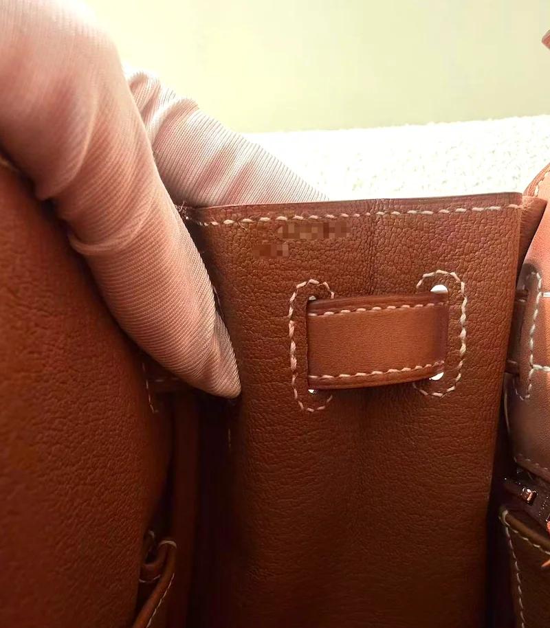 Very Good ( Rank A) HERMÈS Limited Edition Kelly 28 De Camp Dechainee Fauve (34) Barenia Toile Camp canvas Palladium hardware A (2017) - 31