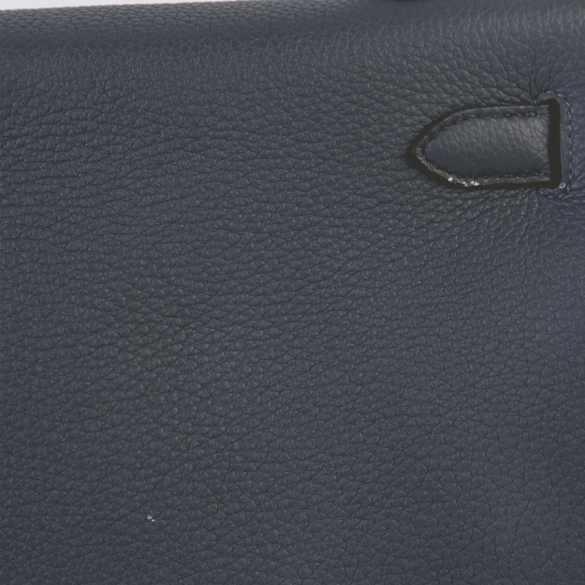 Unused ( Rank NS ) HERMÈS Kelly 28 Gris misty (H0) Togo Permabrass hardware W (2024) - 8