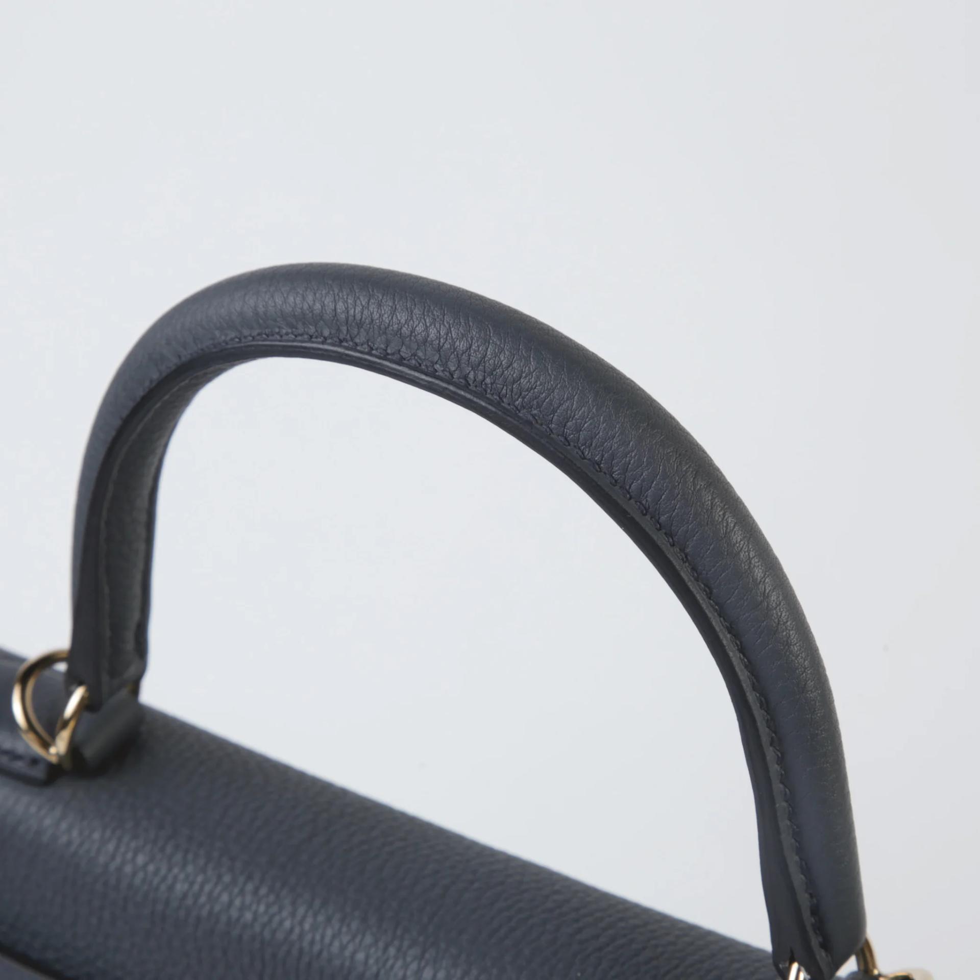 Unused ( Rank NS ) HERMÈS Kelly 28 Gris misty (H0) Togo Permabrass hardware W (2024) - 3