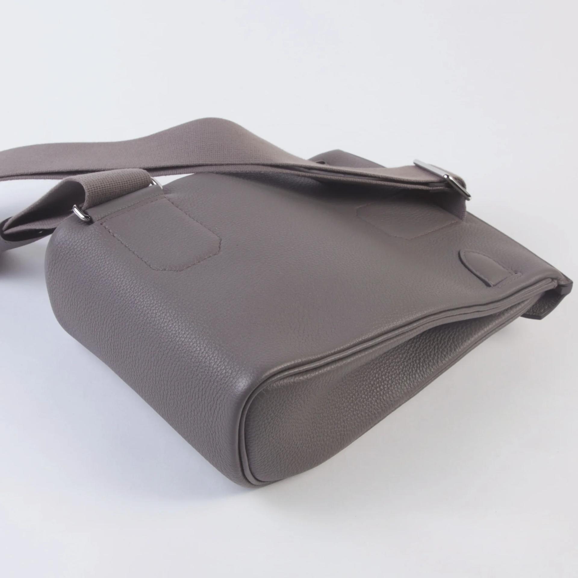 Unused ( Rank NS ) HERMÈS Hac a Dos PM Etain (8F) Togo Palladium hardware U (2022) - 6
