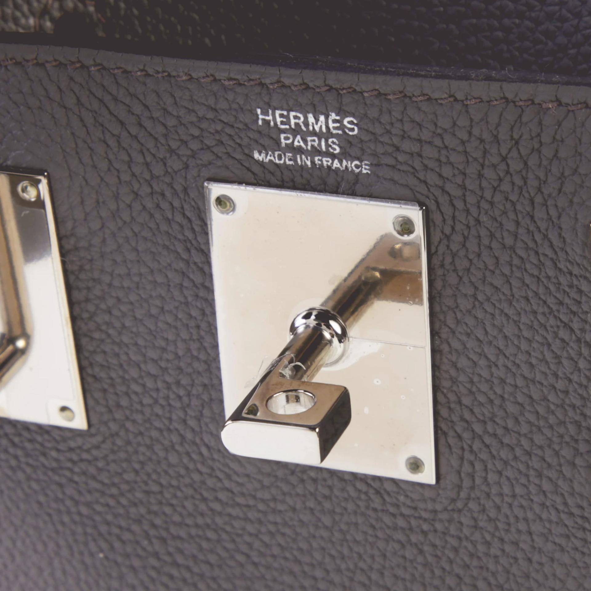 Unused ( Rank NS ) HERMÈS Hac a Dos PM Etain (8F) Togo Palladium hardware U (2022) - 8