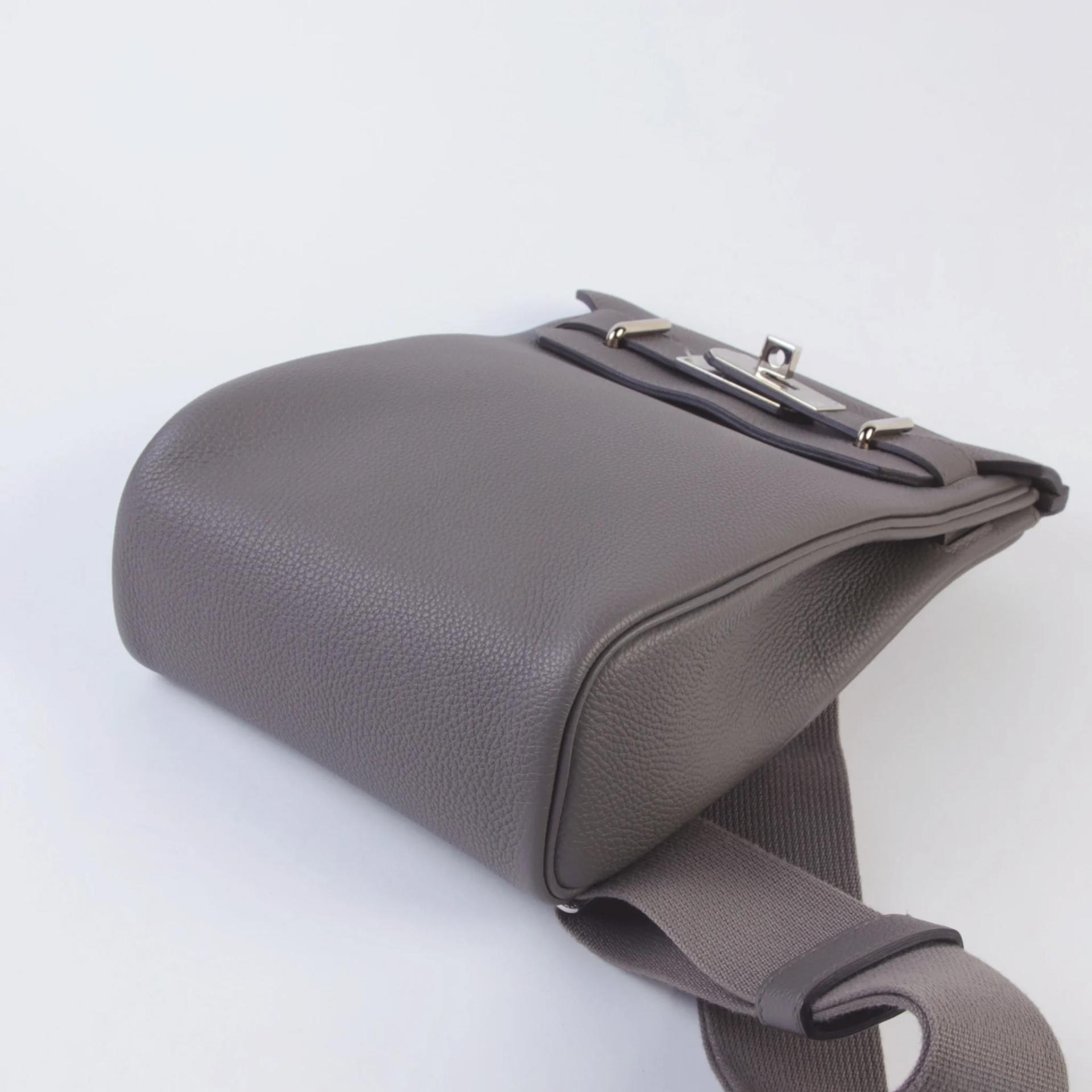 Unused ( Rank NS ) HERMÈS Hac a Dos PM Etain (8F) Togo Palladium hardware U (2022) - 4