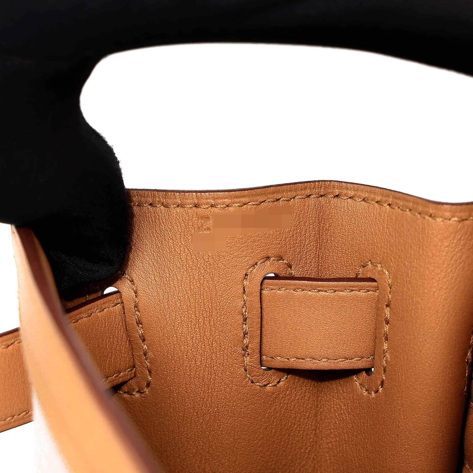 Excellent ( Rank SA ) HERMÈS Kelly 28 Sellier Sesame (2S) Toile H canvas Swift Palladium hardware Z (2021) - 18