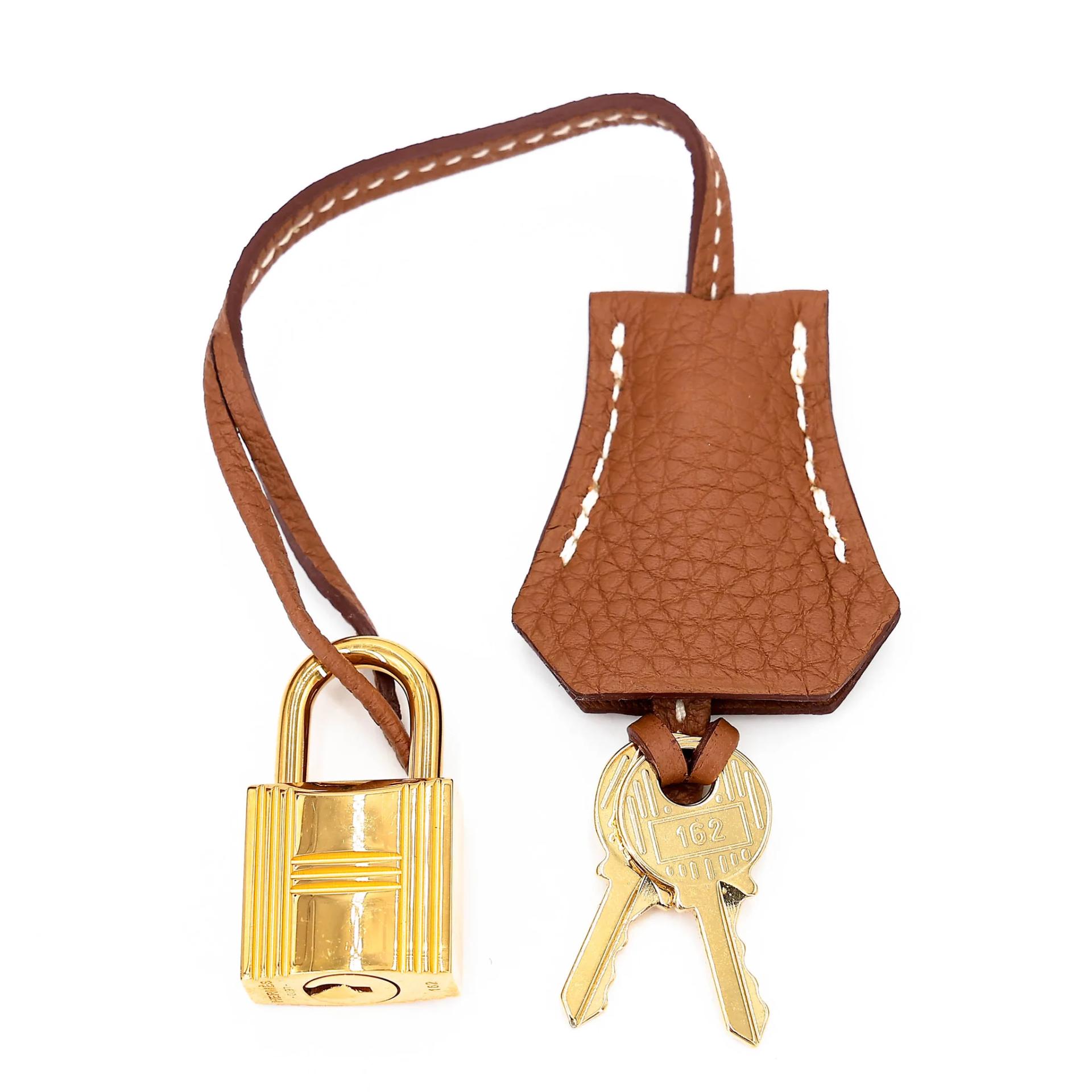 Very Good ( Rank A) HERMÈS Birkin 25 Gold (37) Togo Gold hardware C (2018) - 25