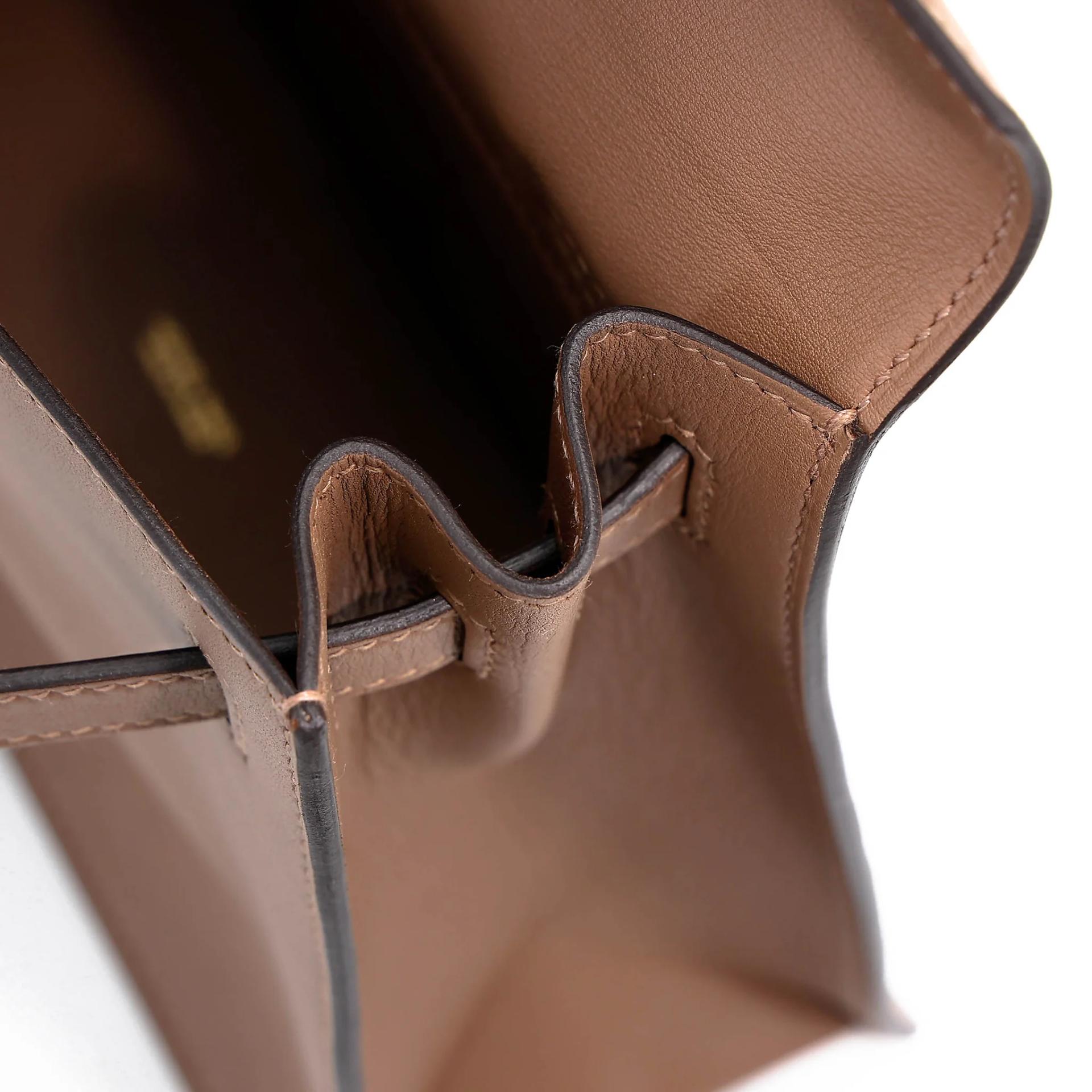 Unused ( Rank NS ) HERMÈS Kelly Danse Beige de Weimar (D0) Swift Gold hardware U (2022) - 15