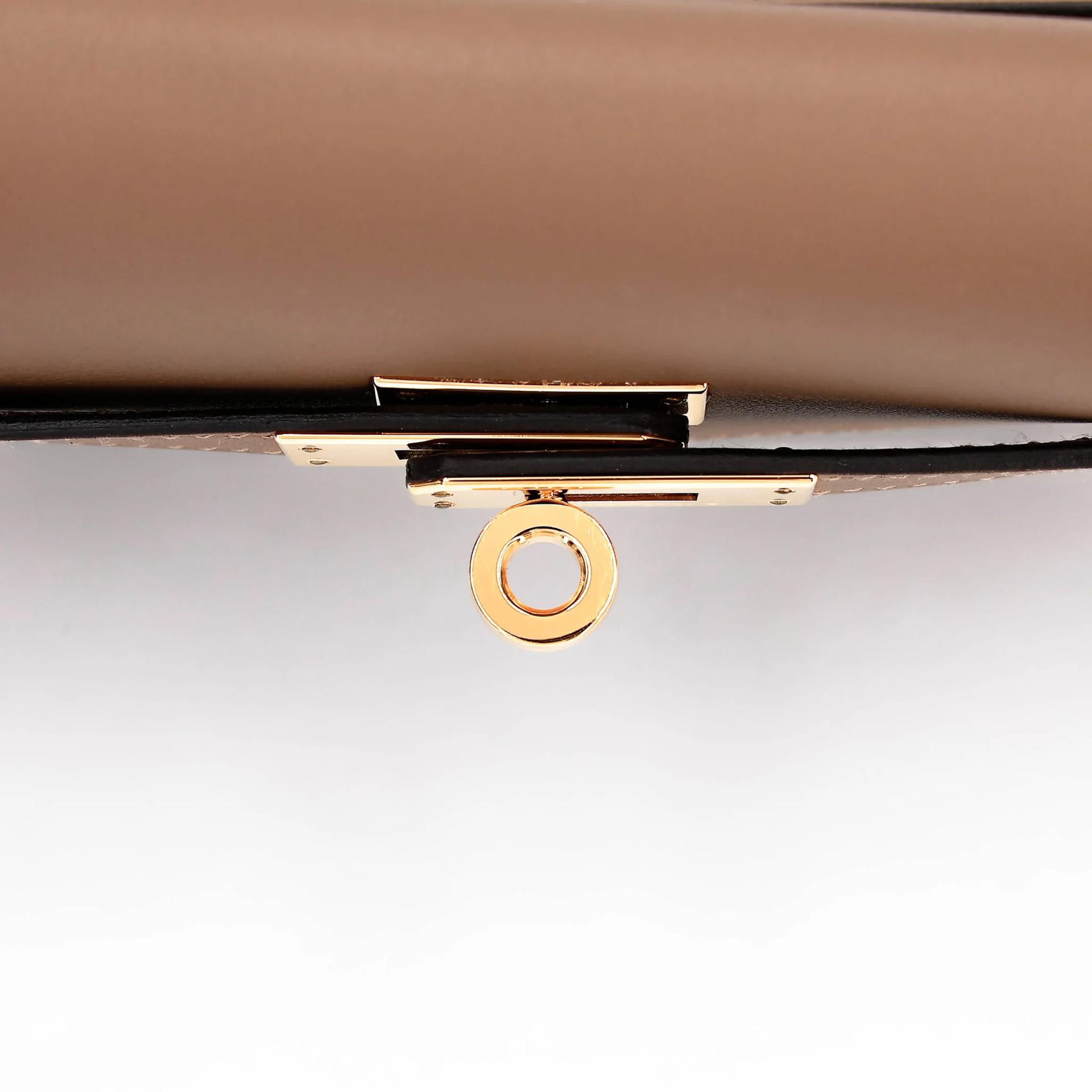Unused ( Rank NS ) HERMÈS Kelly Danse Beige de Weimar (D0) Swift Gold hardware U (2022) - 9