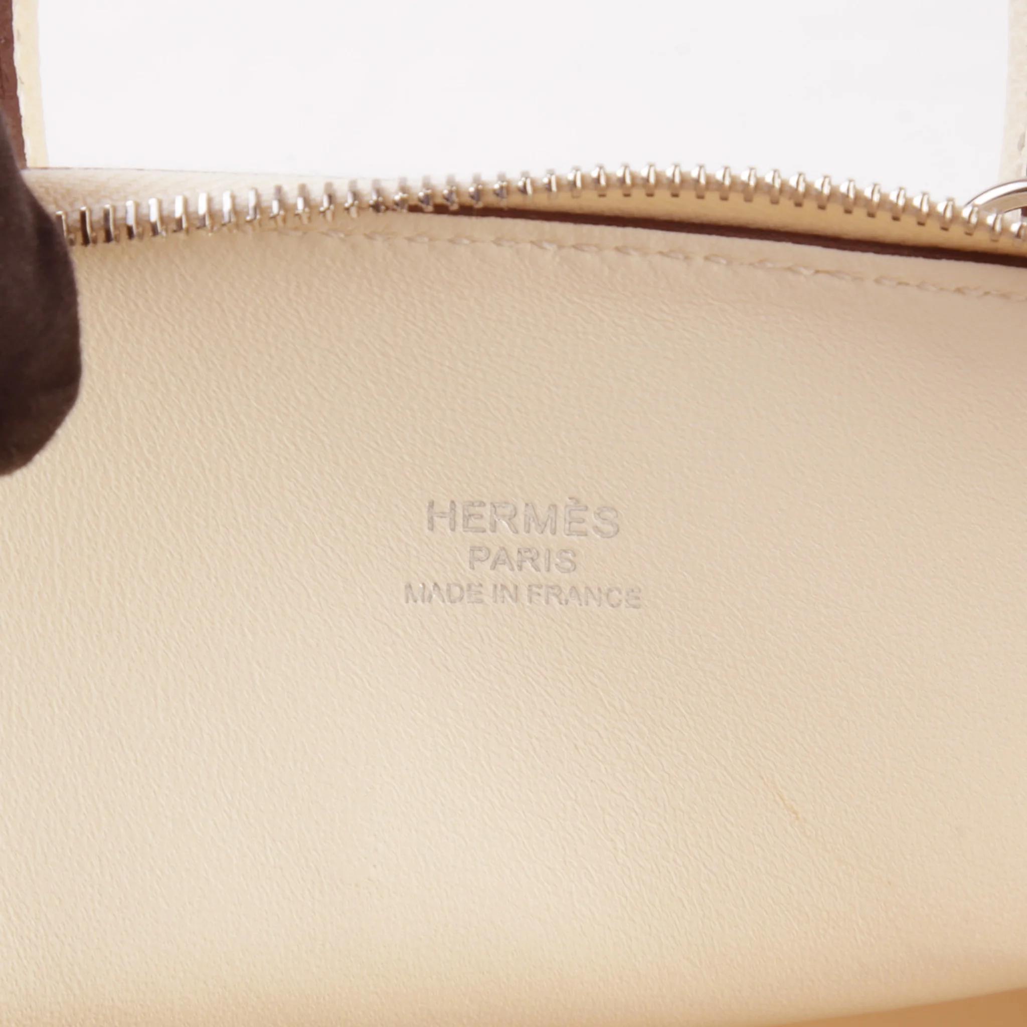 ランク NS 未使用品 HERMÈS エルメス 限定品 ボリード オンホイールズ ナタ (I2) エプソン シルバー金具 K刻印 (2025) - 10