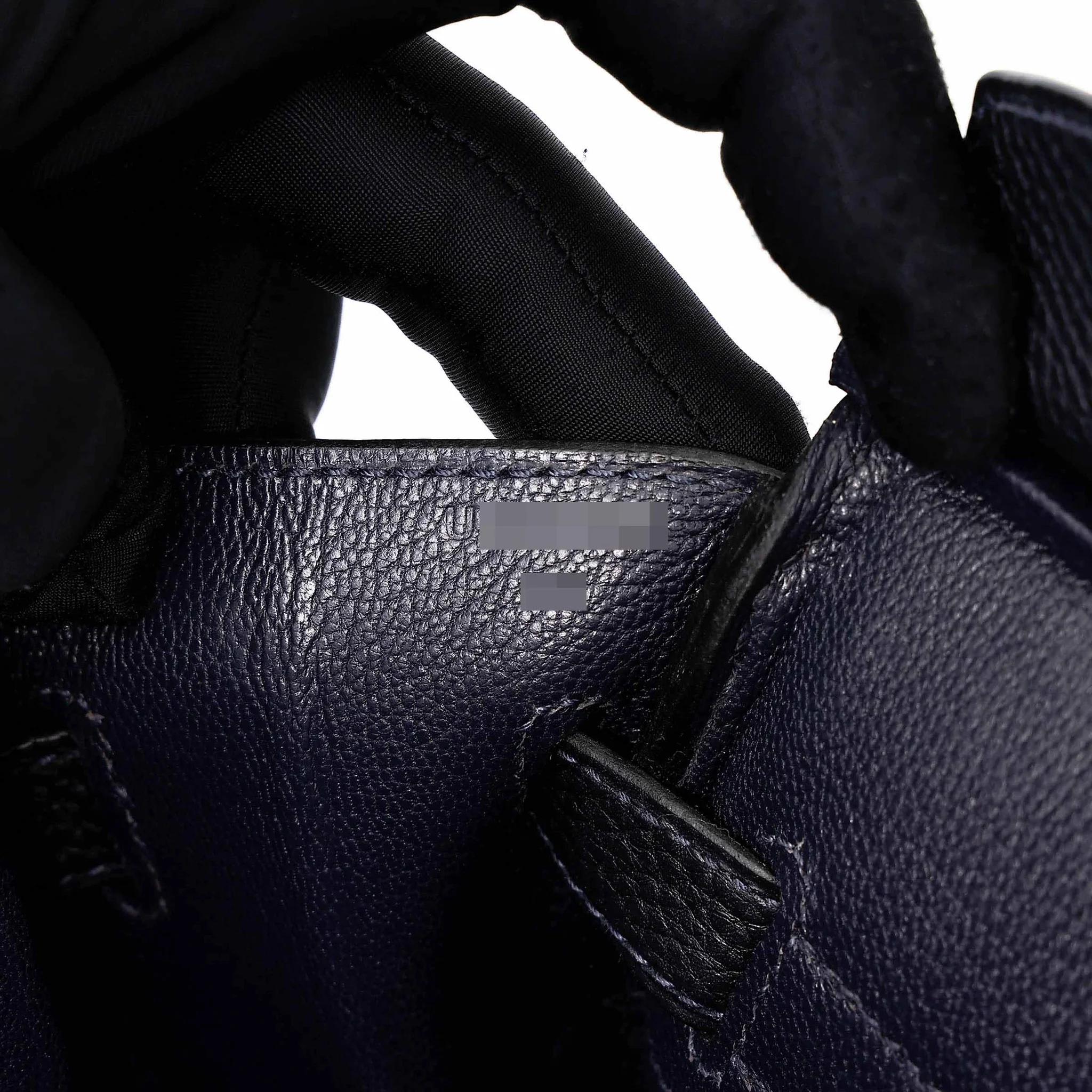 Excellent ( Rank SA ) HERMÈS Birkin 30 Caban (3Y) Togo Palladium hardware U (2022) - 14